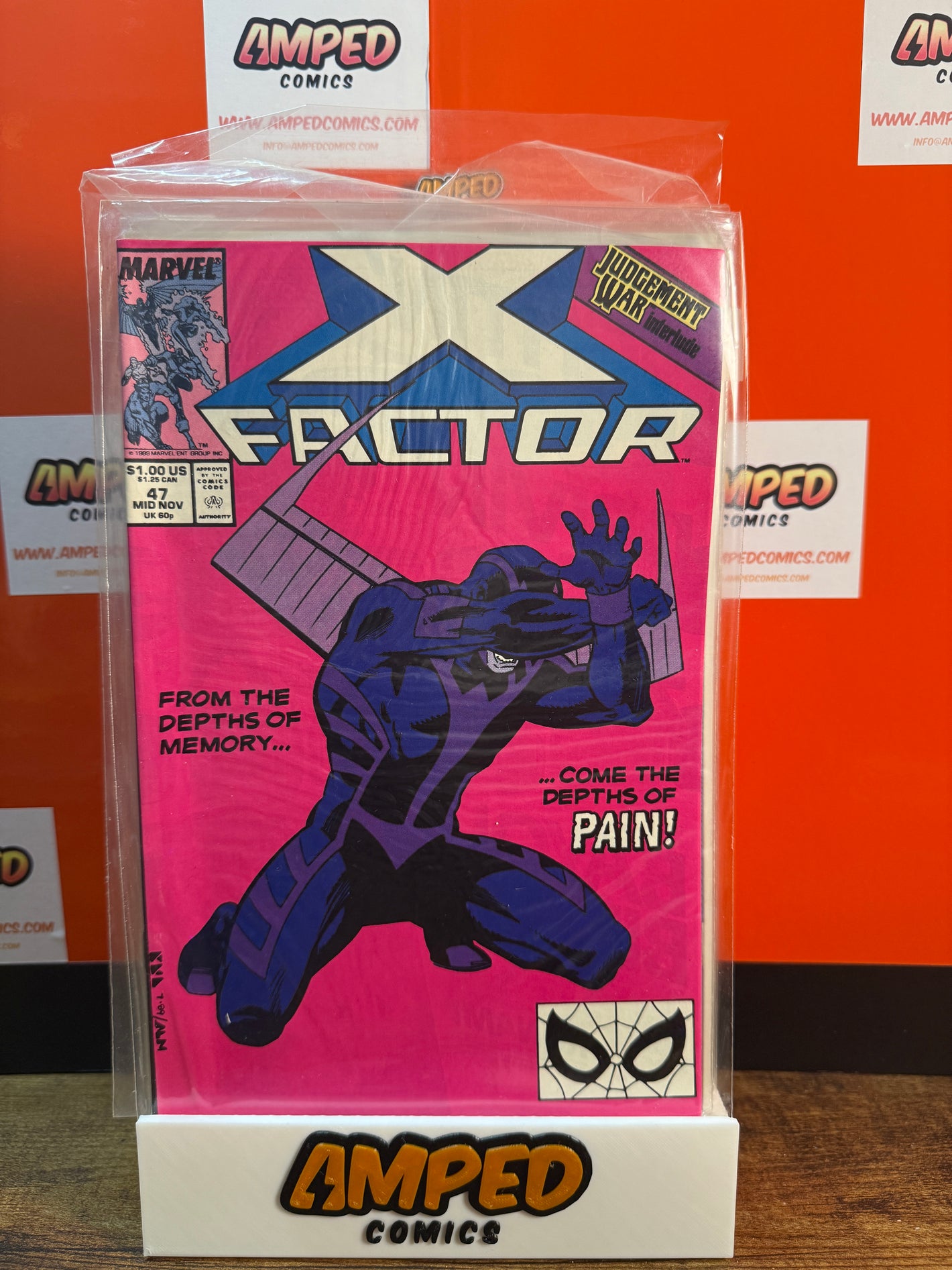 X-Factor 47 Marvel Comics Nov 1989 Judgement War Interlude