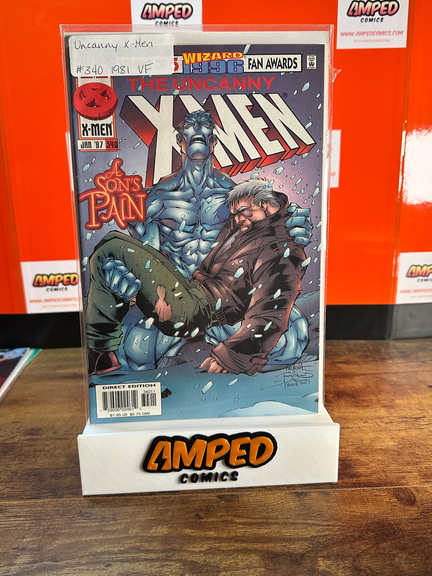 Uncanny X-Men 340 (Jan 1997, Marvel) - A Sons Pain