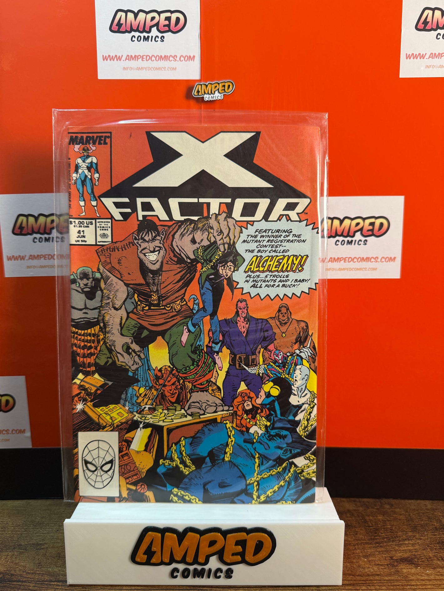 X-Factor 41 Marvel Comics June 1989 Alchemy Appearance