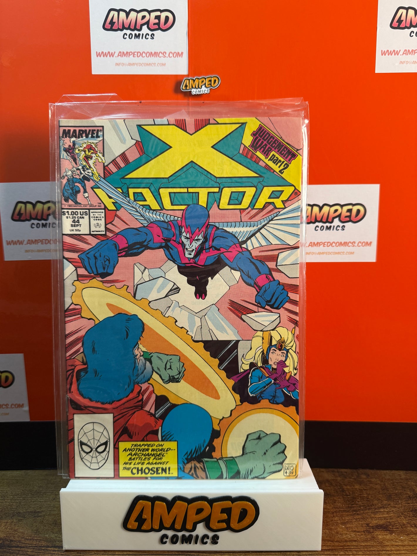 X-Factor 44 Marvel Comics September 1989 Archangel Appearance