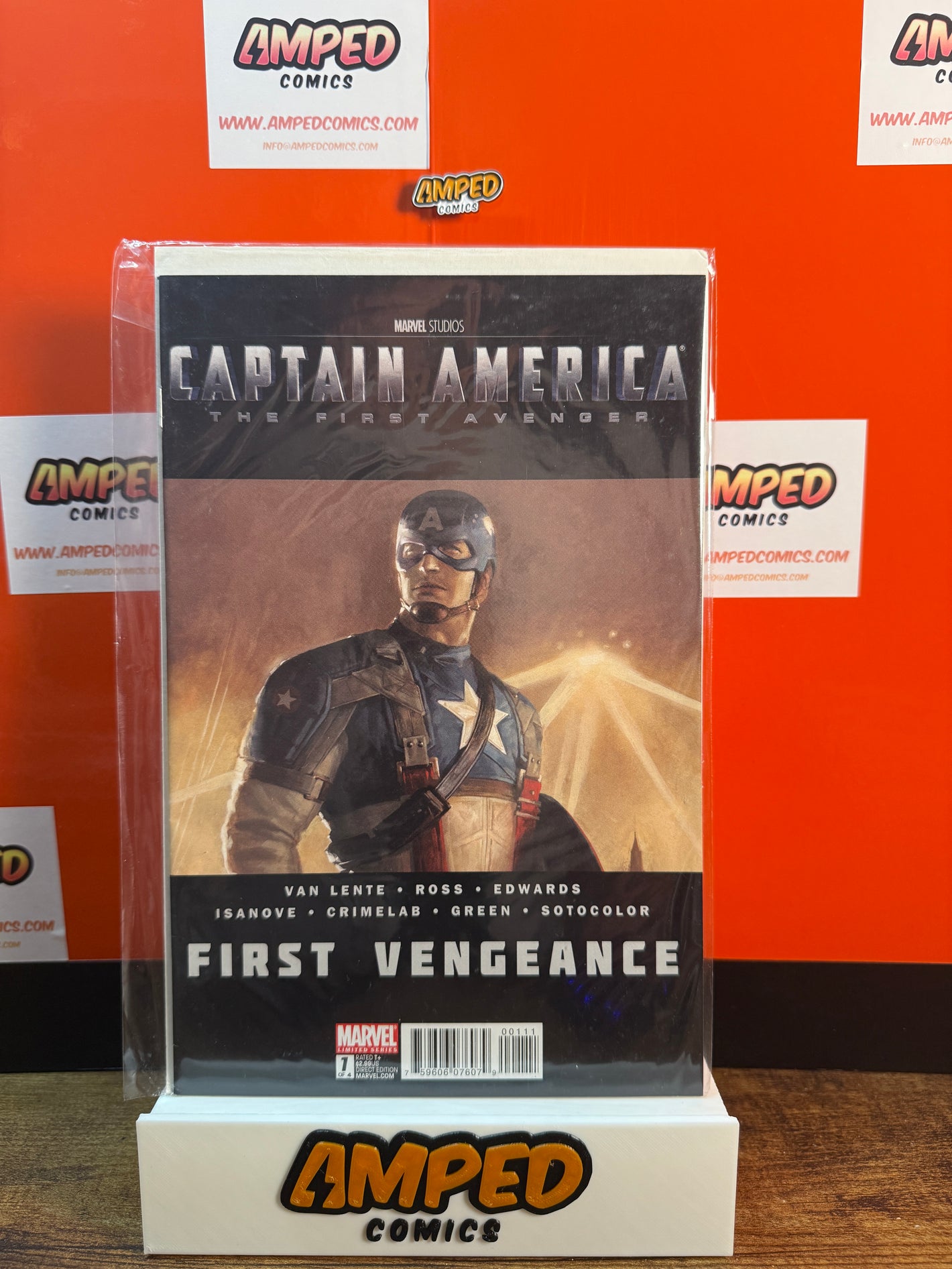 Captain America First Vengeance 1 Marvel Studios Comic