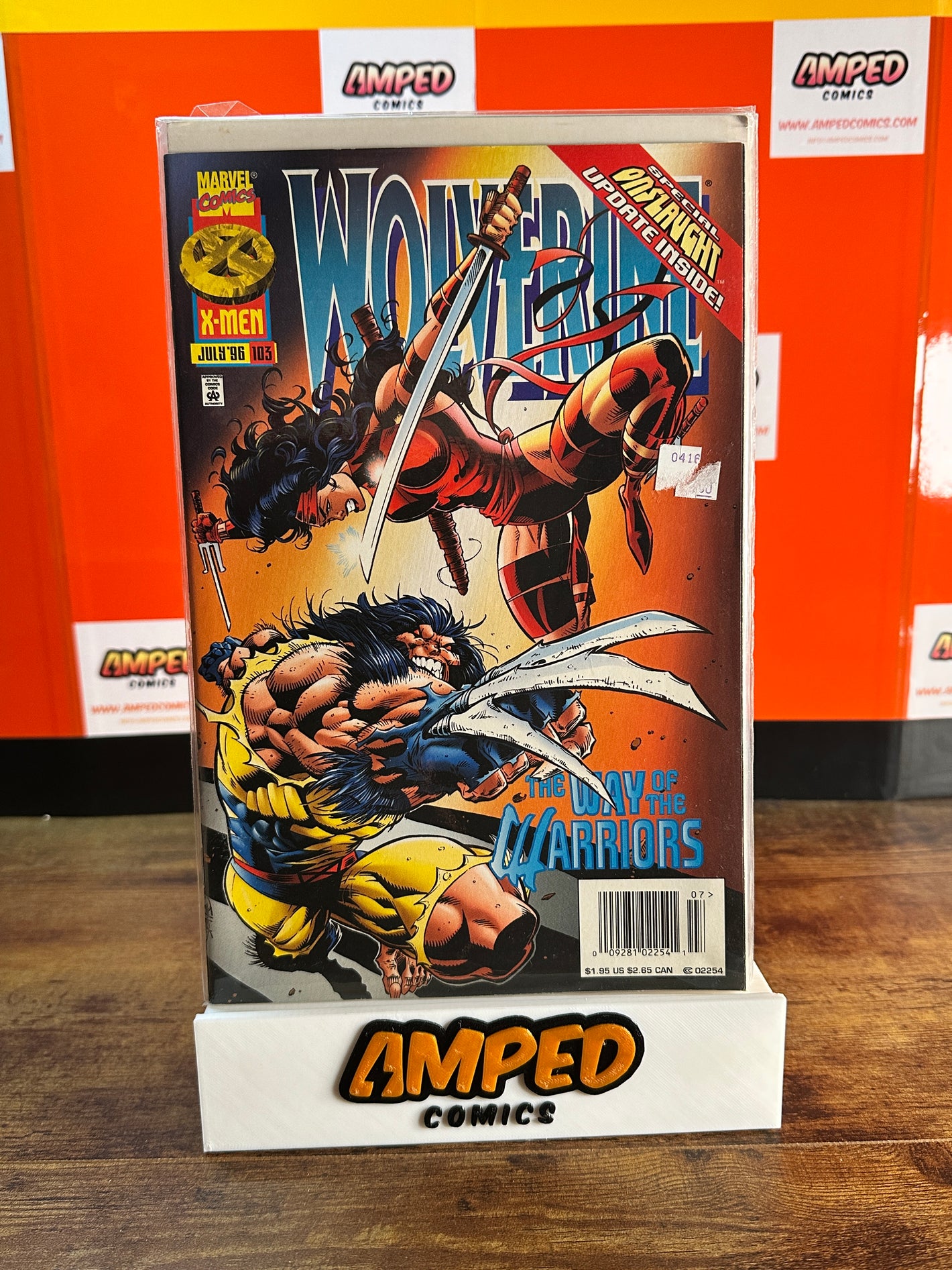 Wolverine 103 Marvel Comics July 1996 X-Men The Way of the Warriors
