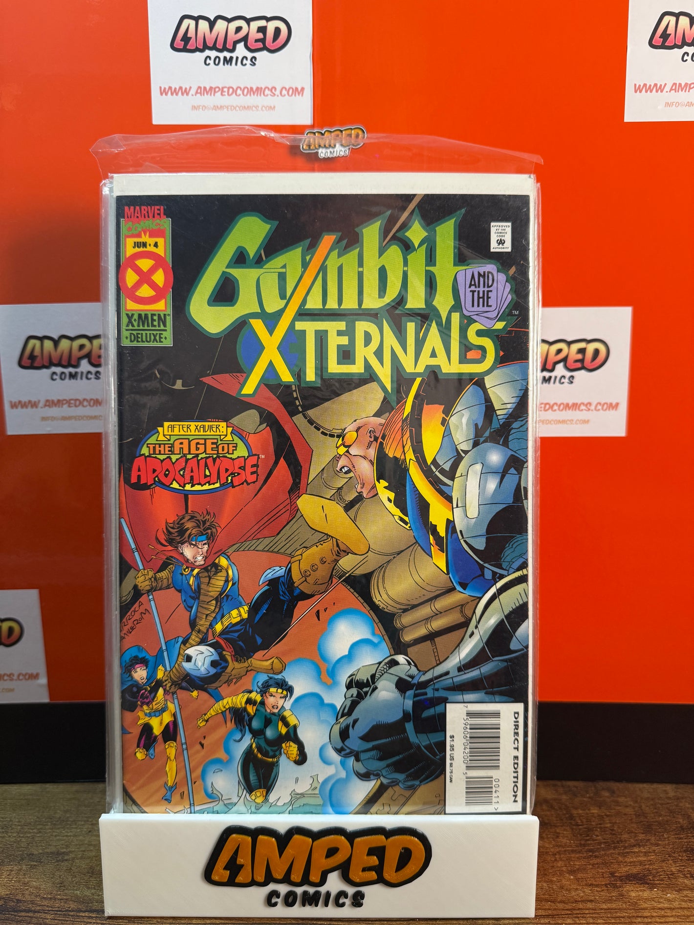 Gambit and the X-Ternals 4 Marvel Comics June 1995