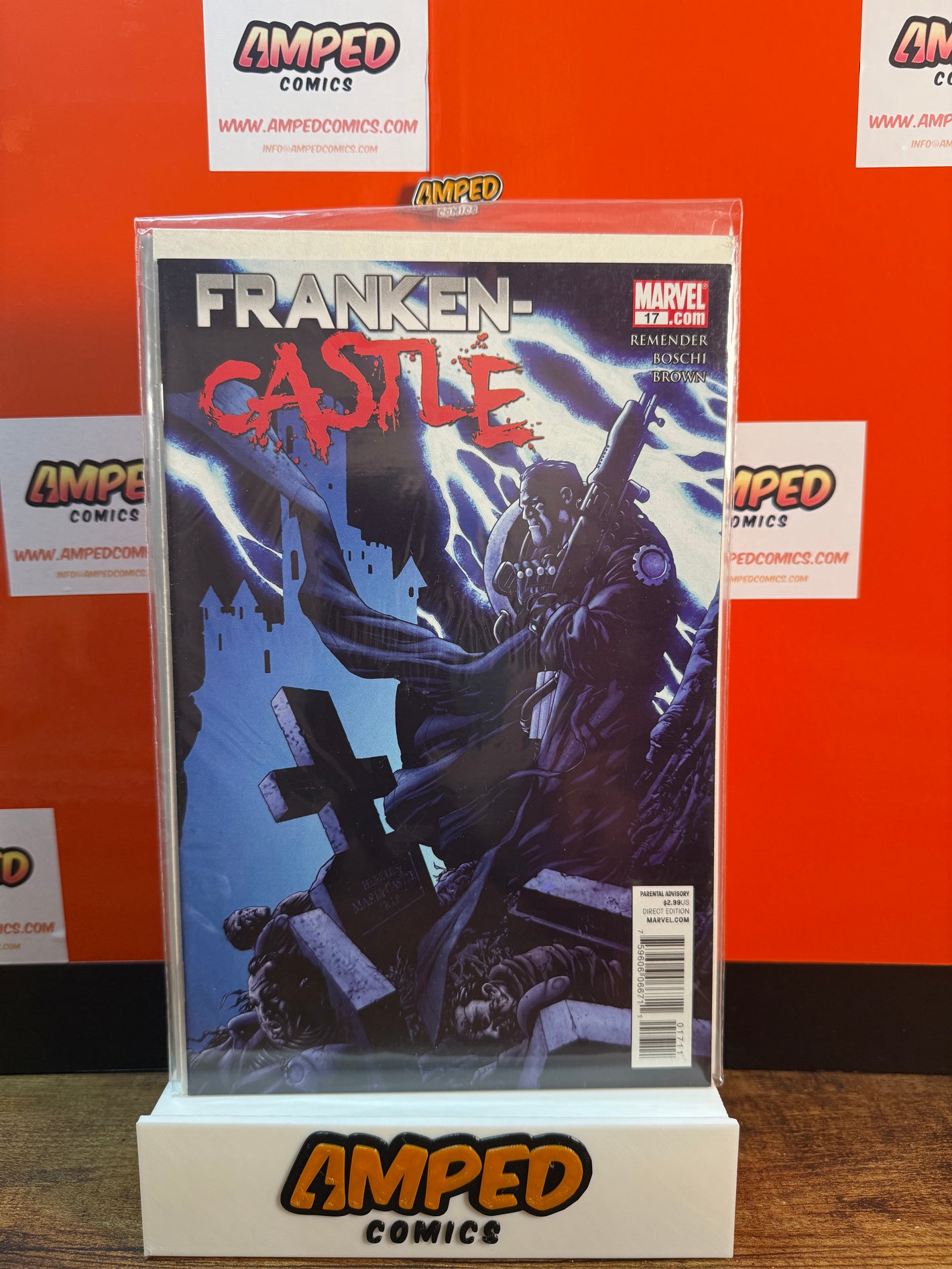 Franken-Castle 17 Marvel Comics Remender Bosch Brown