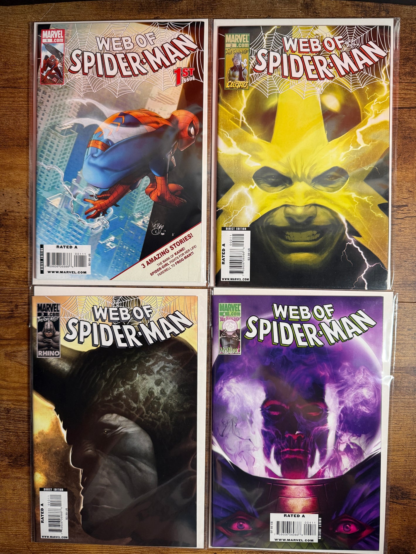 Web of Spider-Man 1-12 Marvel Comics 1st Issue 2021 COMPLETE RUN!