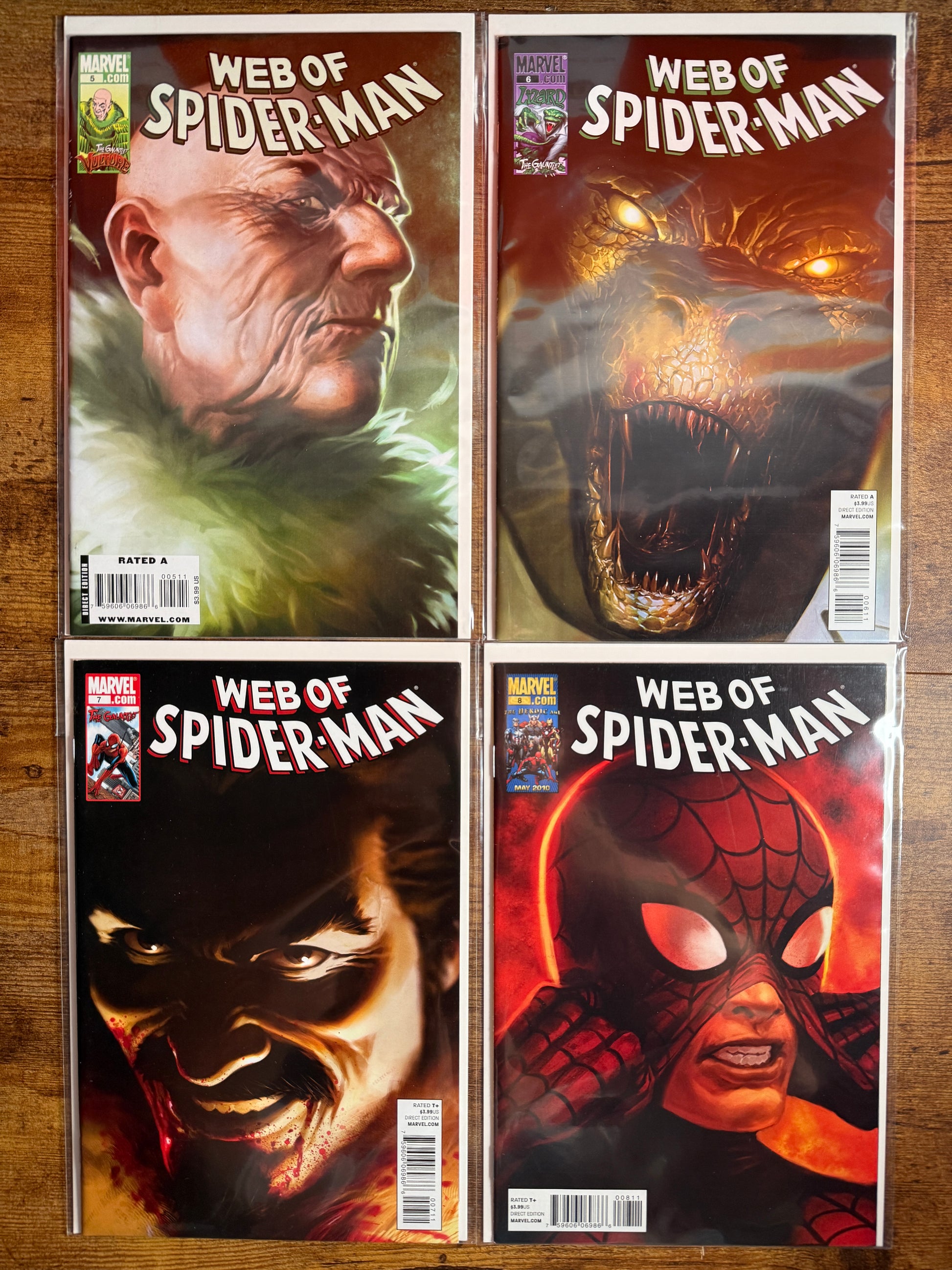 Web of Spider-Man 1-12 Marvel Comics 1st Issue 2021 COMPLETE RUN!