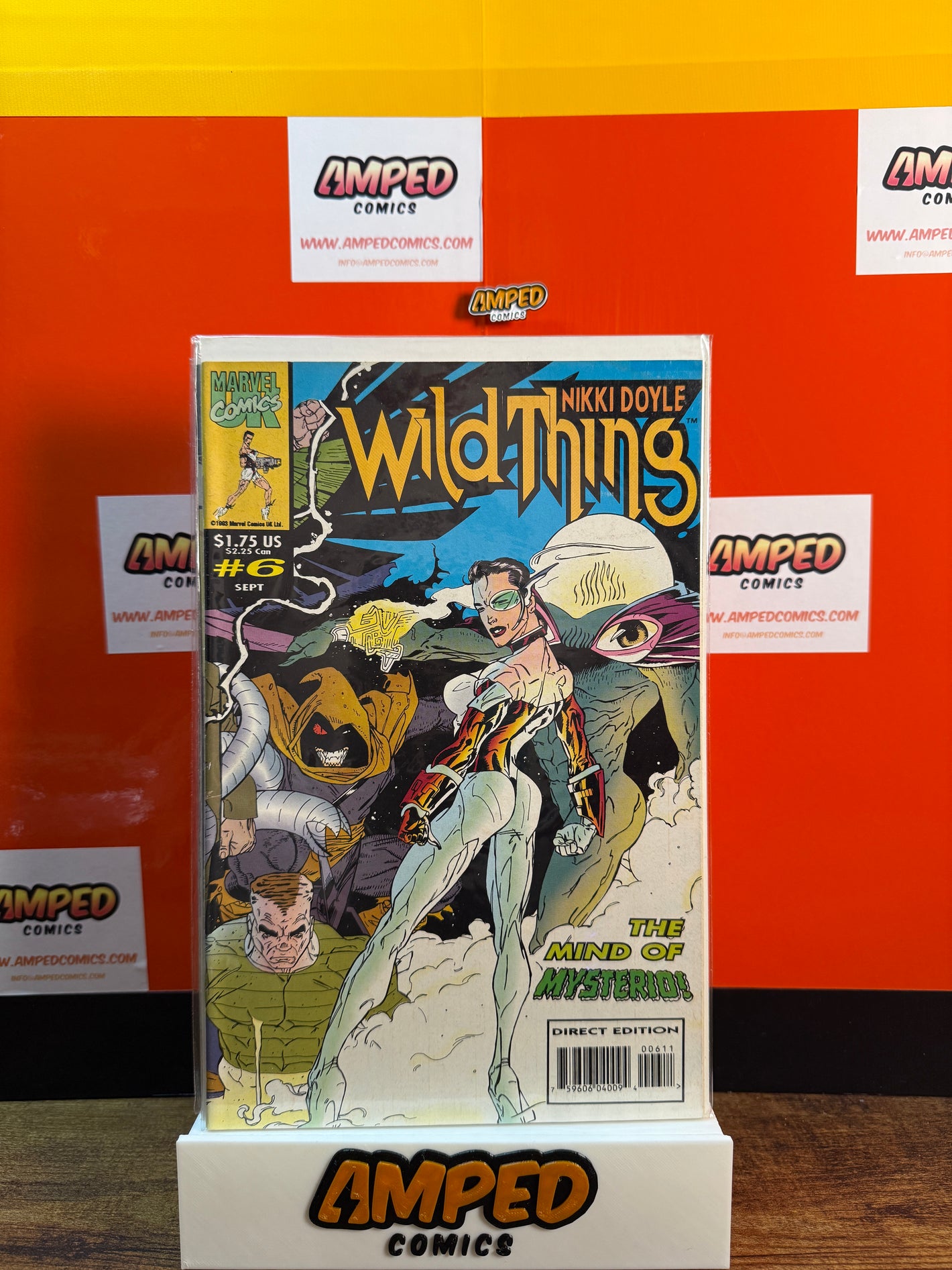 Wild Thing 6 Marvel Comics Sept 1993 Nikki Doyle Direct Edition