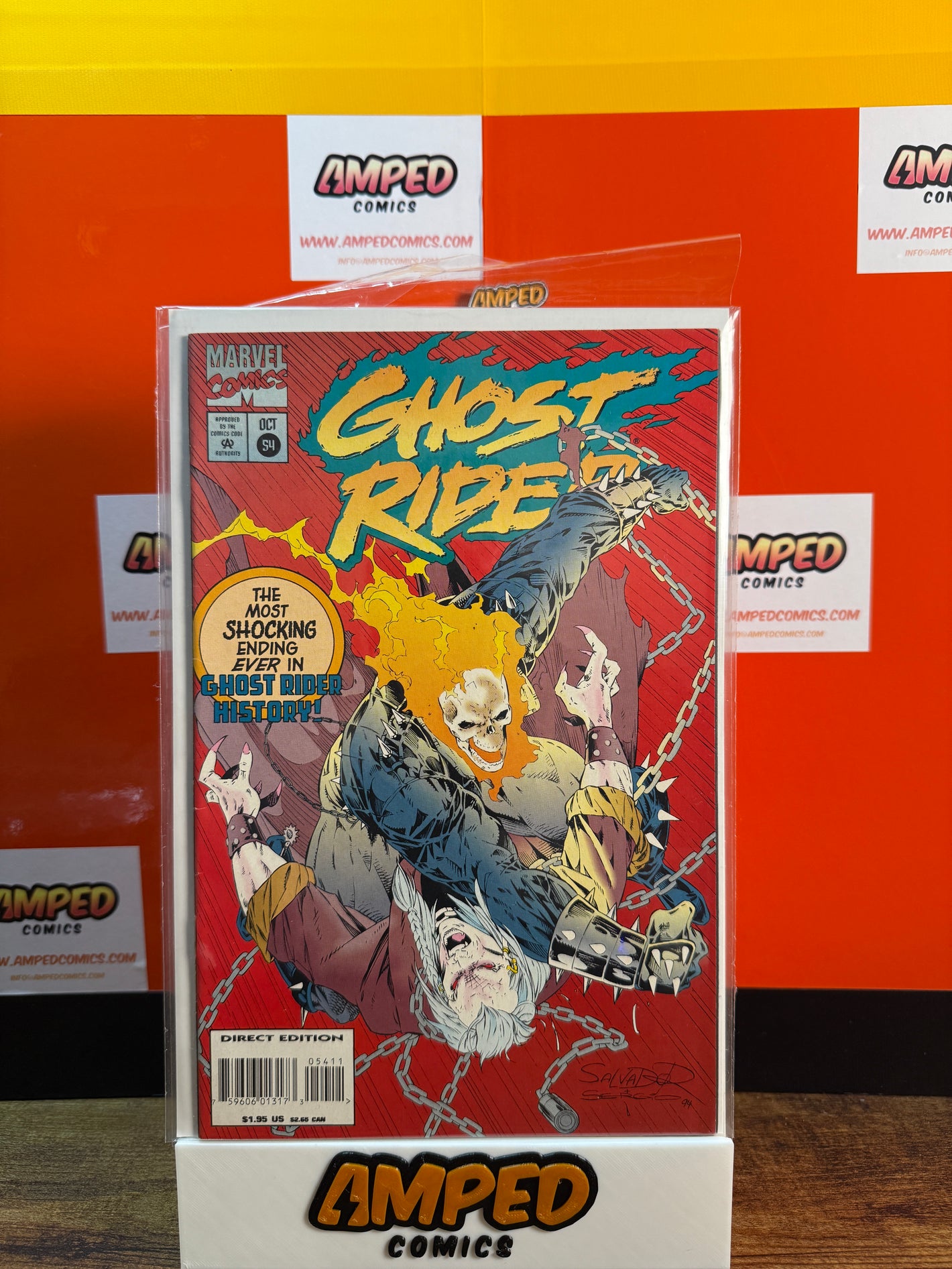 Ghost Rider 54 Marvel Comics October 1994 Direct Edition