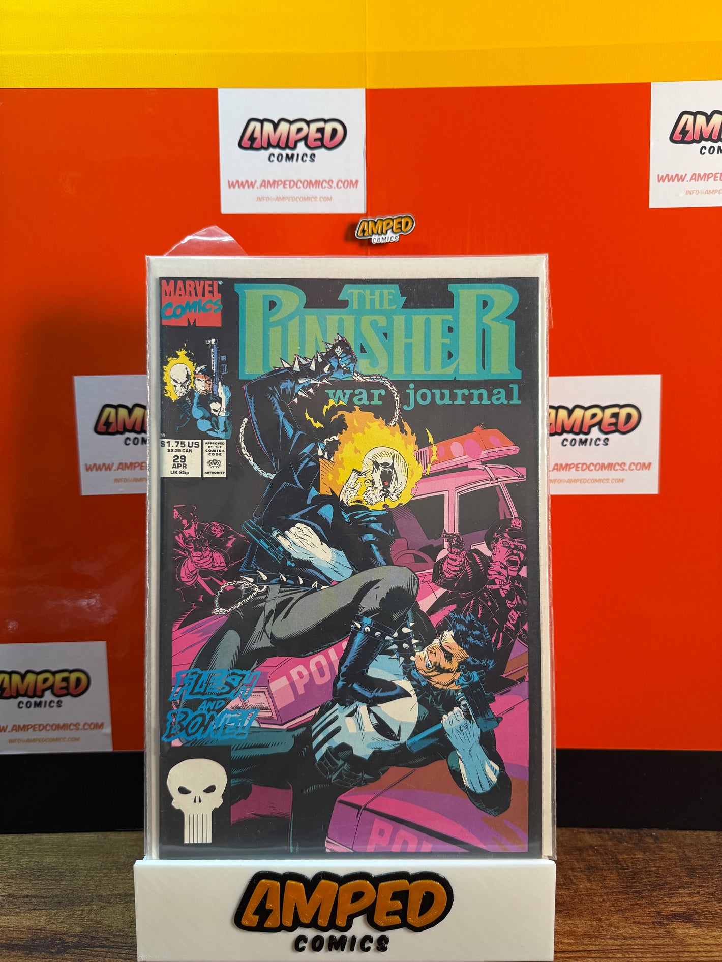 The Punisher War Journal 29 Marvel Comics 1991 Ghost Rider Appearance