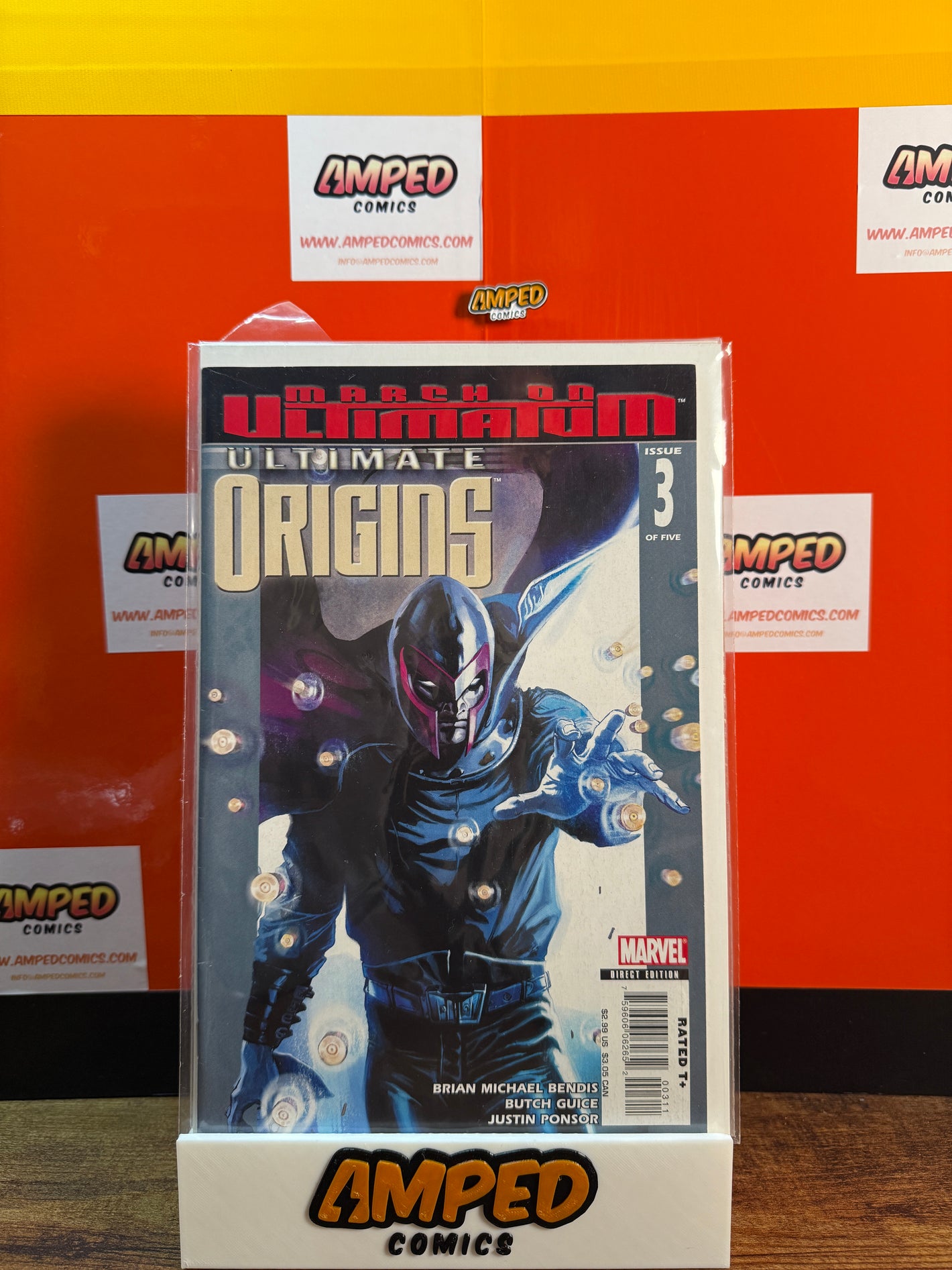 Ultimate Origins 3 (2008) Marvel - Magneto Cover
