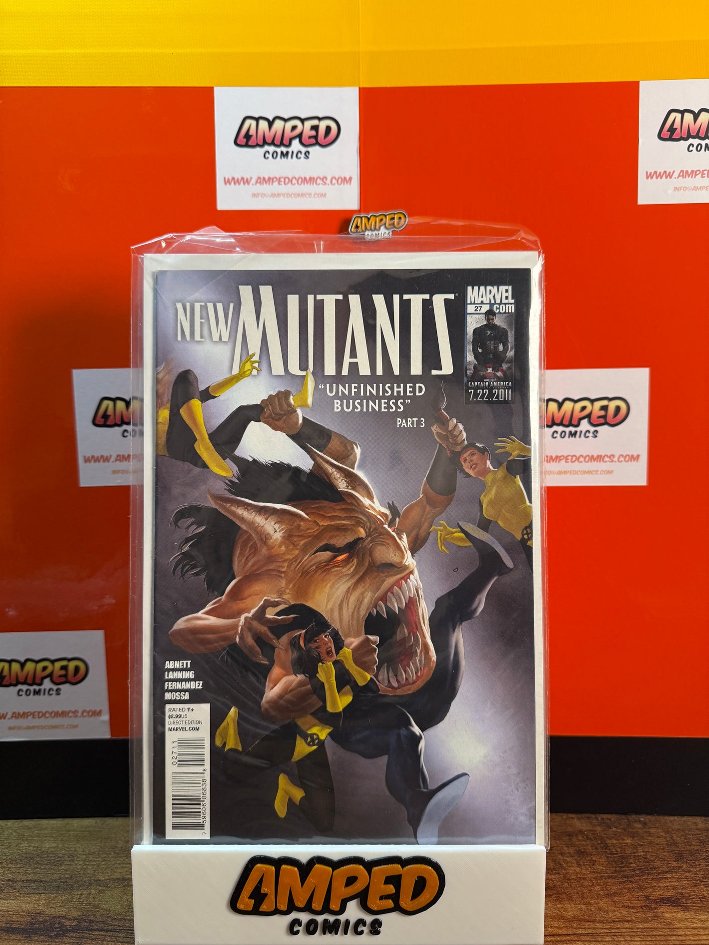 New Mutants 27 Marvel Comics 2011 Unfinished Business Part 3