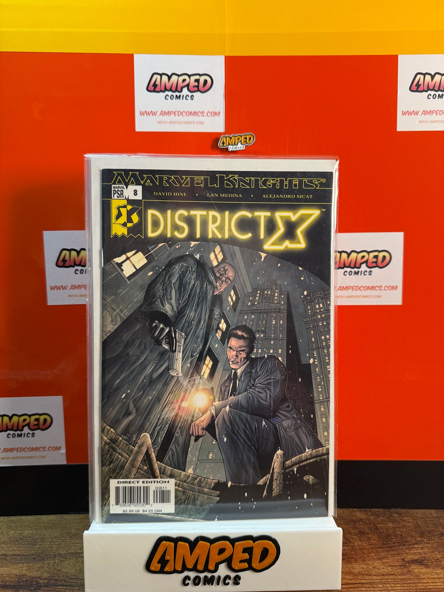 Marvel Knights District X 8 (2005) by David Hine Lan Medina