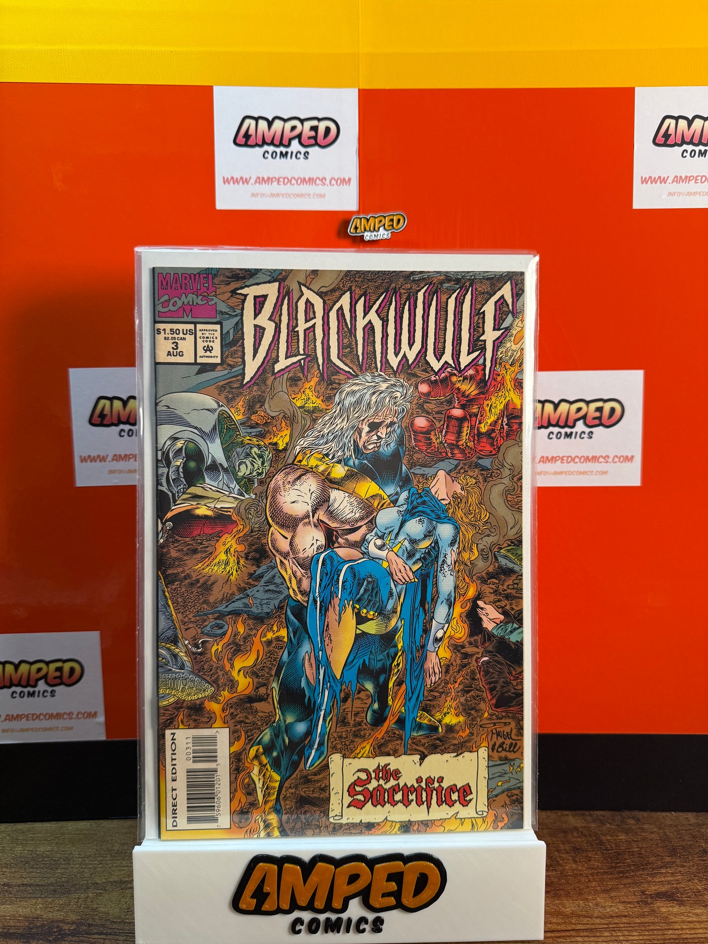Blackwulf 3 Marvel Comics August 1994 The Sacrifice