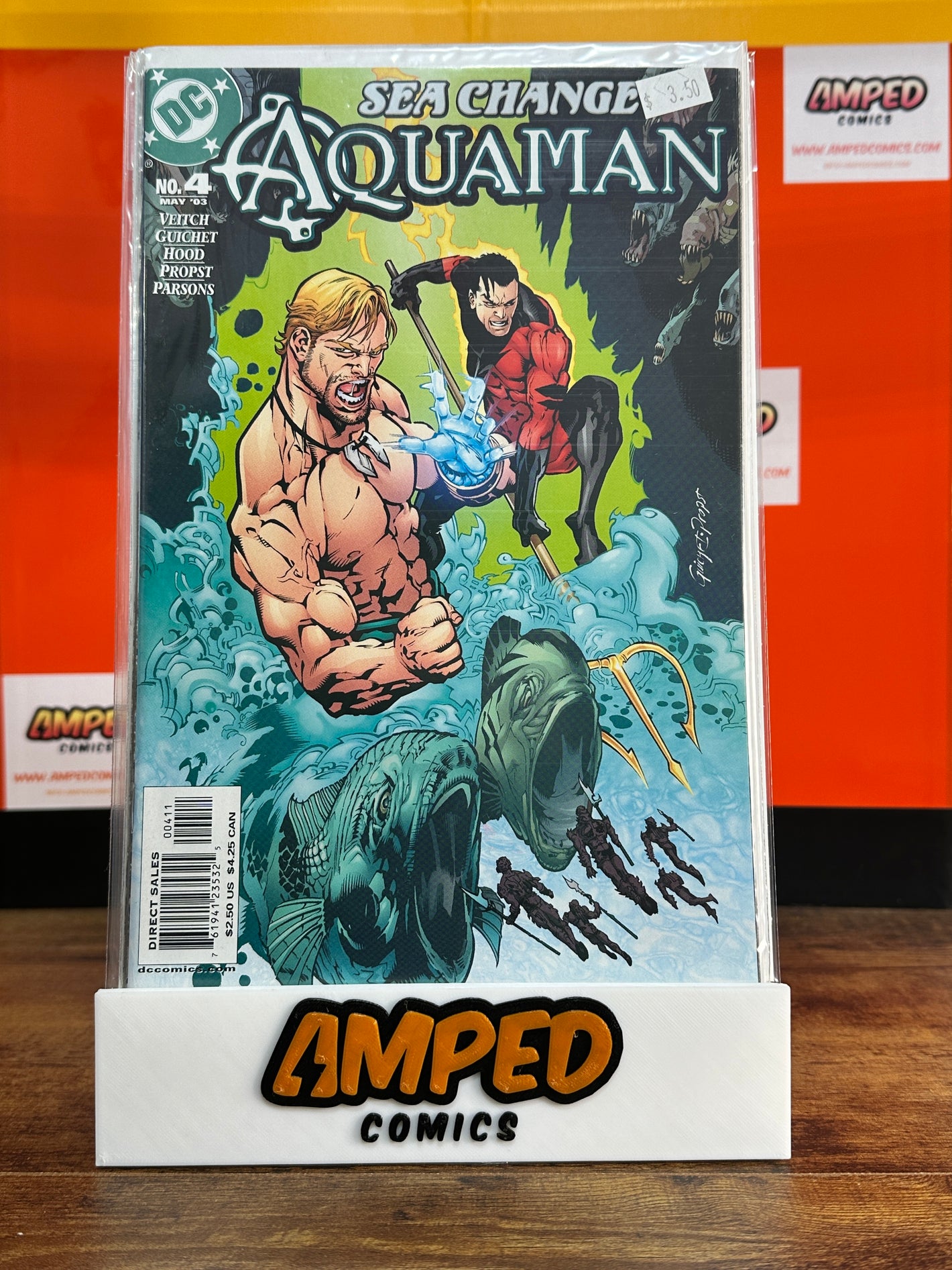 Aquaman 4 Sea Change May 2003 DC Comics