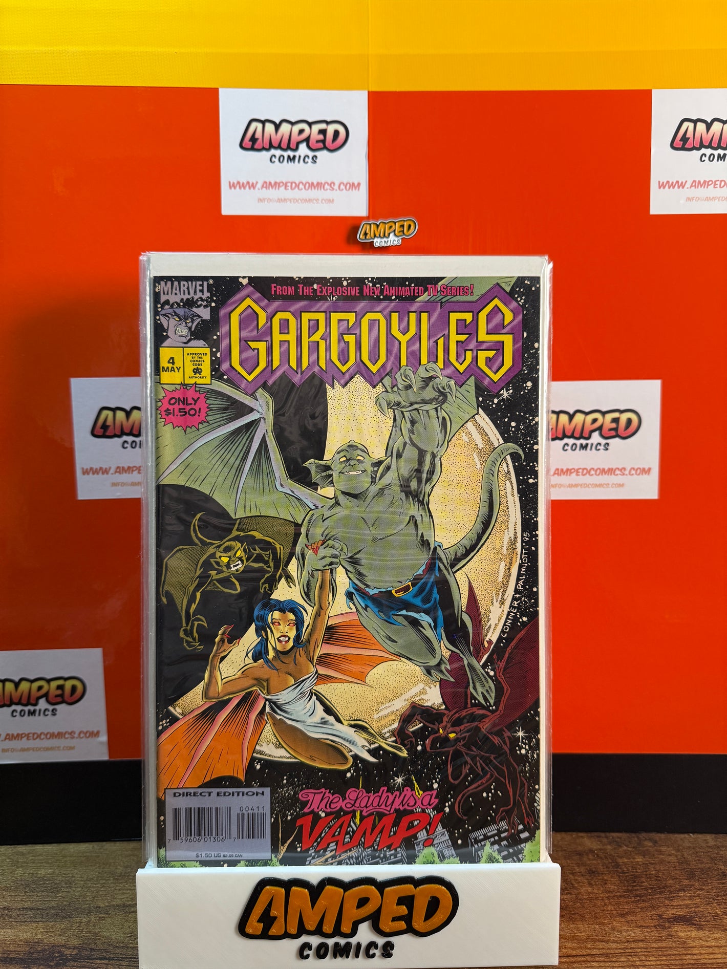 Gargoyles 4 (May 1995) Marvel Comics - The Ladys a Vamp