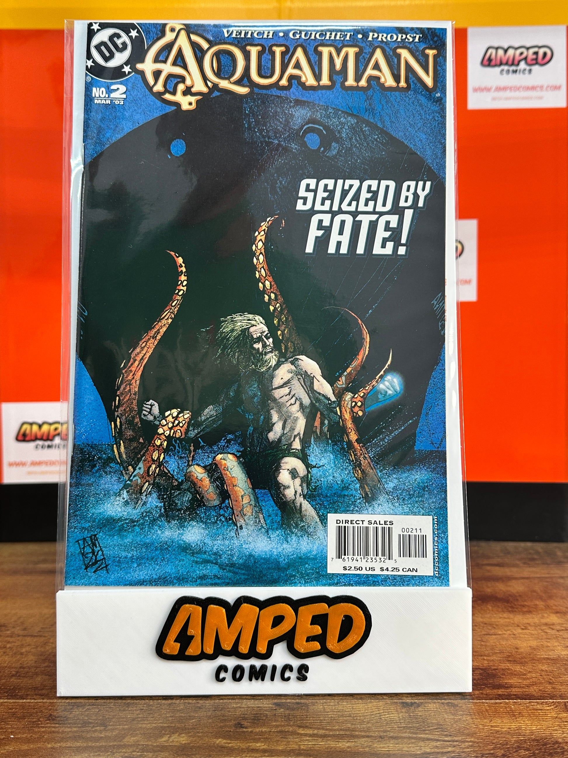 Aquaman 2 (March 2003, DC Comics) - Seized by Fate