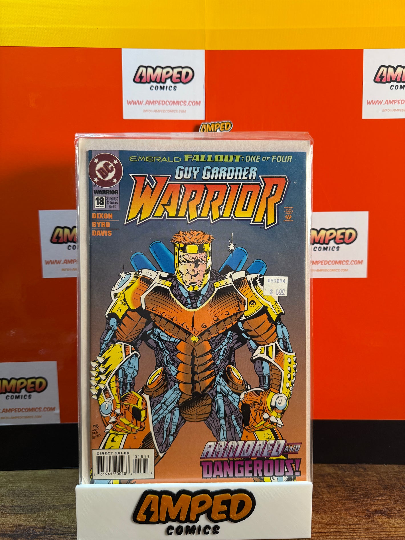 Guy Gardner Warrior 18 DC Comics Emerald Fallout Part 1 (1994)