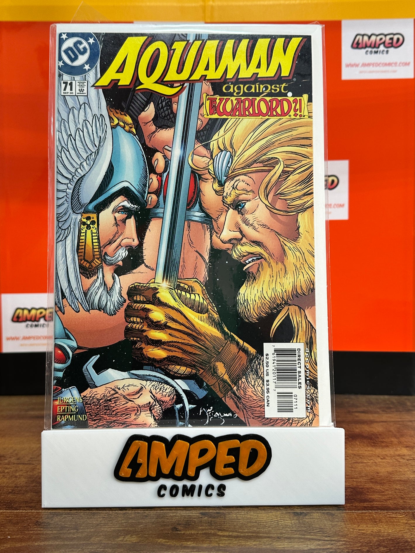 Aquaman 71 DC Comics Sep 2000 Against the Warlord