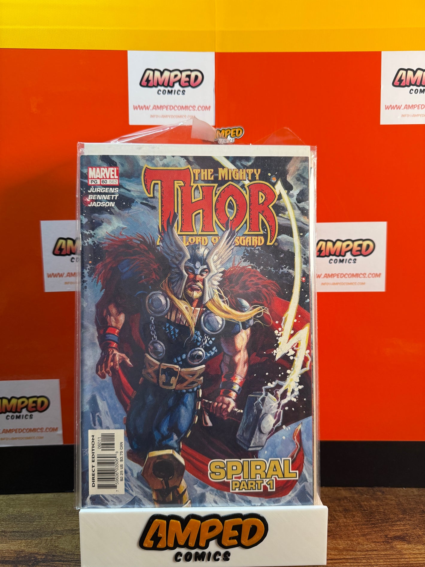 The Mighty Thor Lord of Asgard 60 Marvel Comics Spiral Part 1
