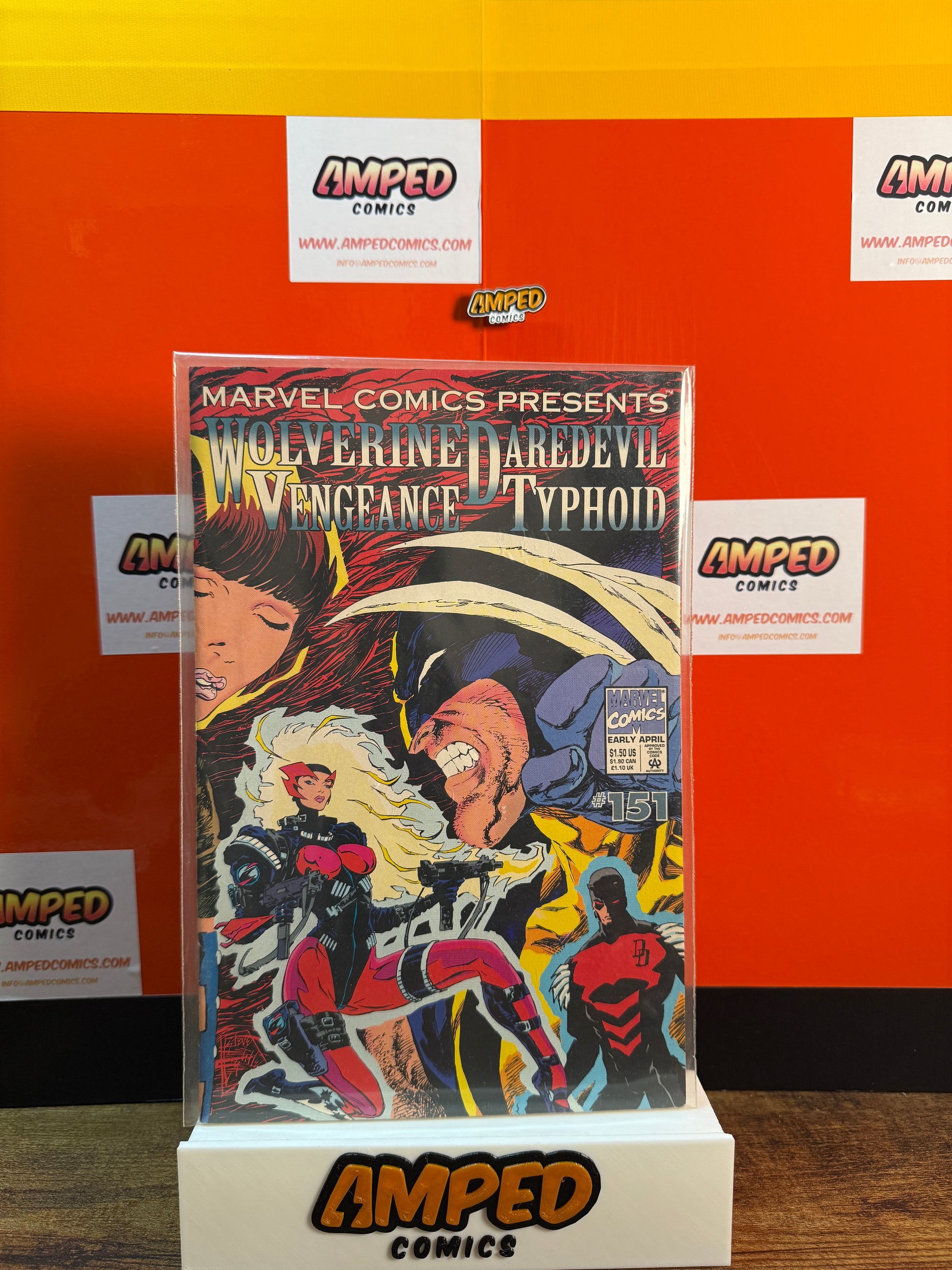 Marvel Comics Presents 151 Wolverine Daredevil Typhoid 1994