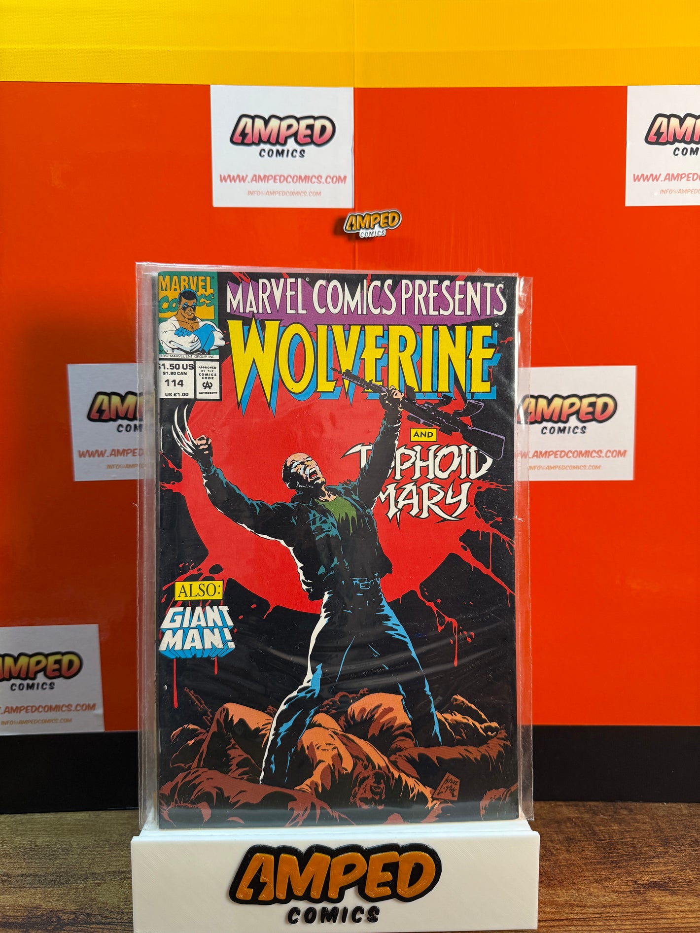 Marvel Comics Presents Wolverine 114 (1992) Giant-Man Typhoid Mary