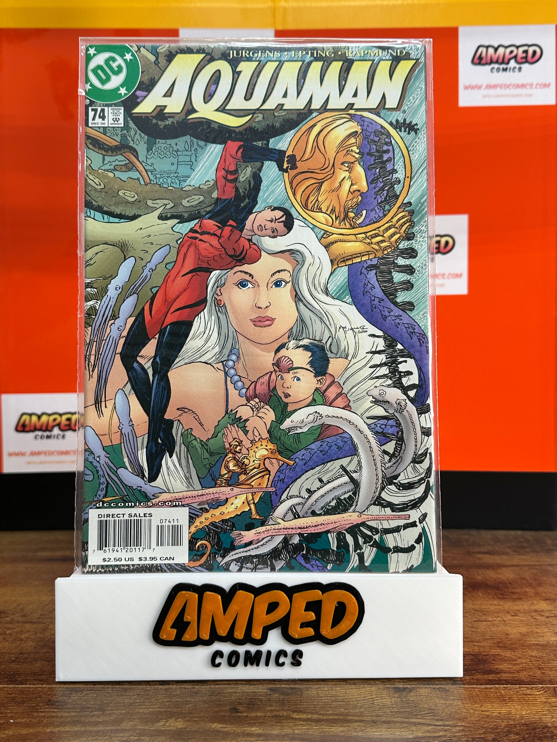 Aquaman 74 DC Comics Dec 2000 Jurgens, Epting, Raymund