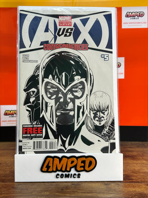 A vs X Consequences 5 2nd Printing Variant Marvel Comics