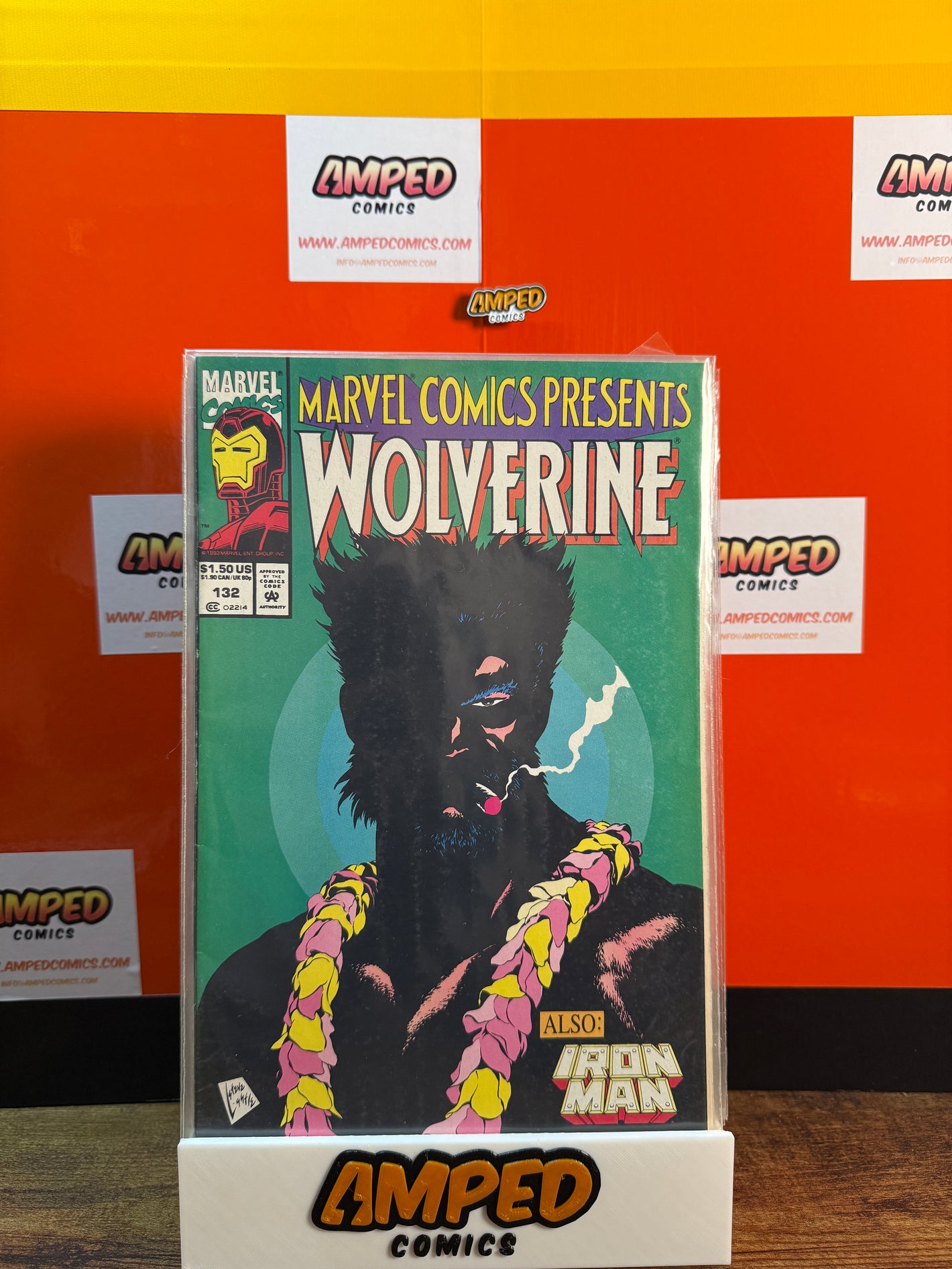 Marvel Comics Presents Wolverine 132 Iron Man Appearance