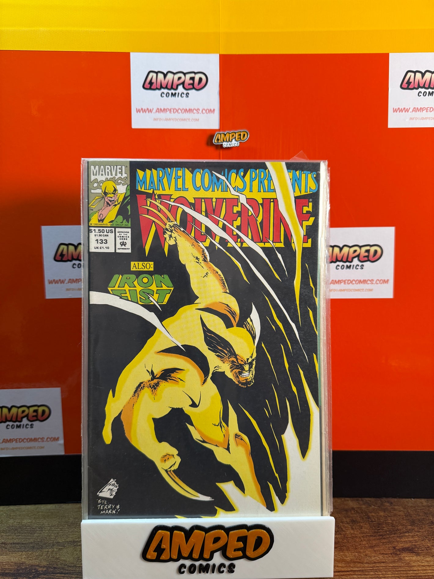 Marvel Comics Presents 133 Wolverine Iron Fist 1993
