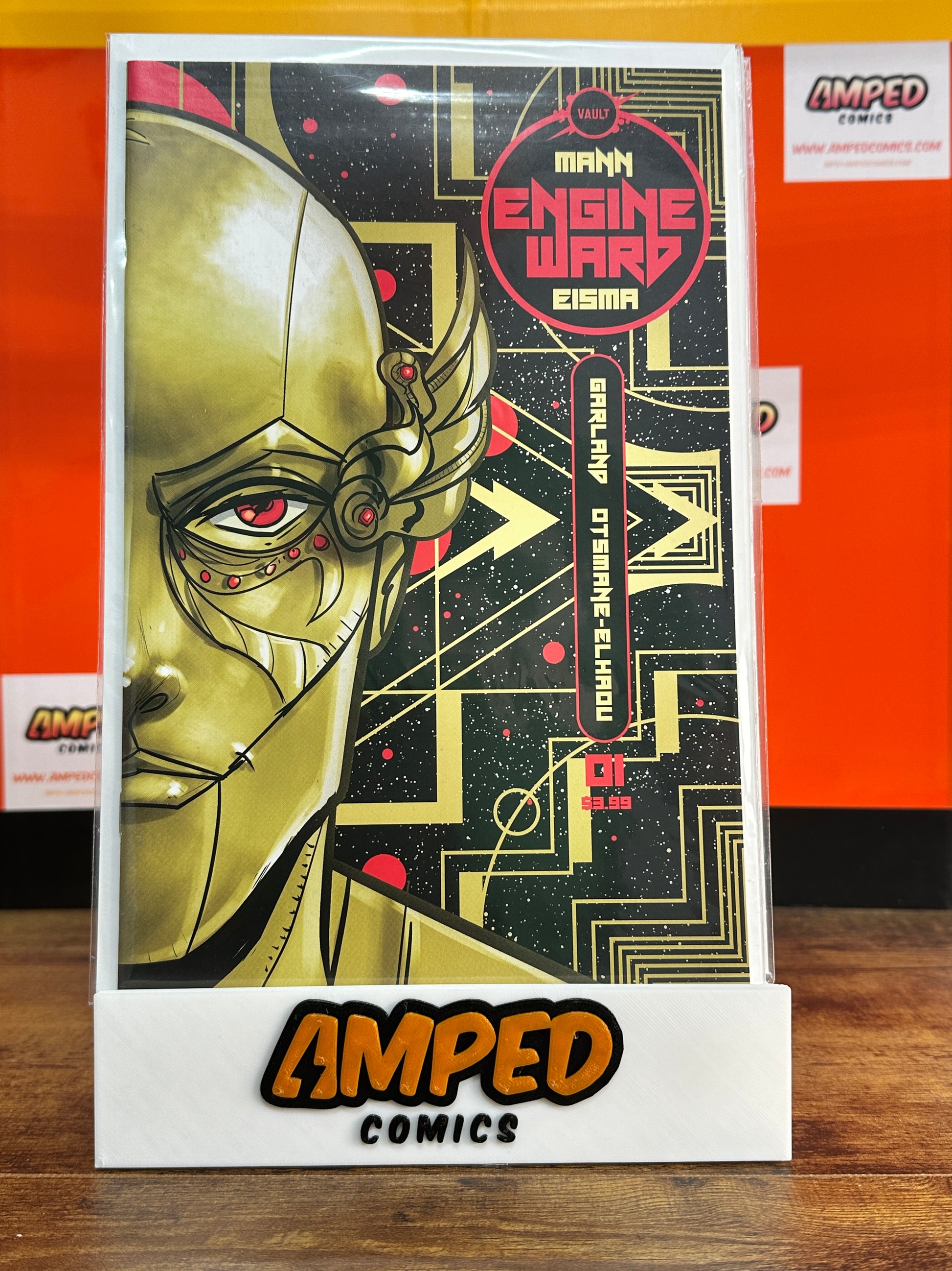 Engine Ward 1 Vault Comics 2020 Garland Eisma Sci-Fi Series