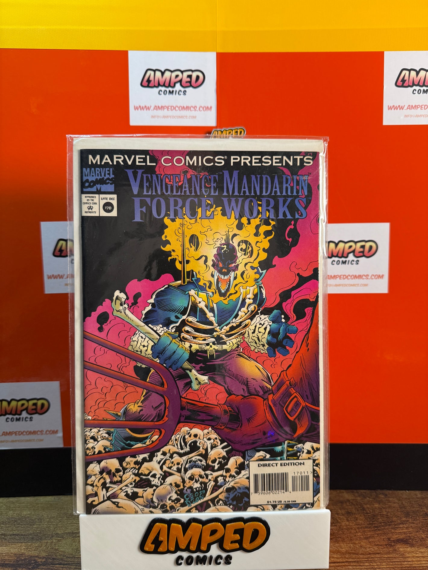 Marvel Comics Presents 170 Vengeance Mandarin Force Works Dec 1994
