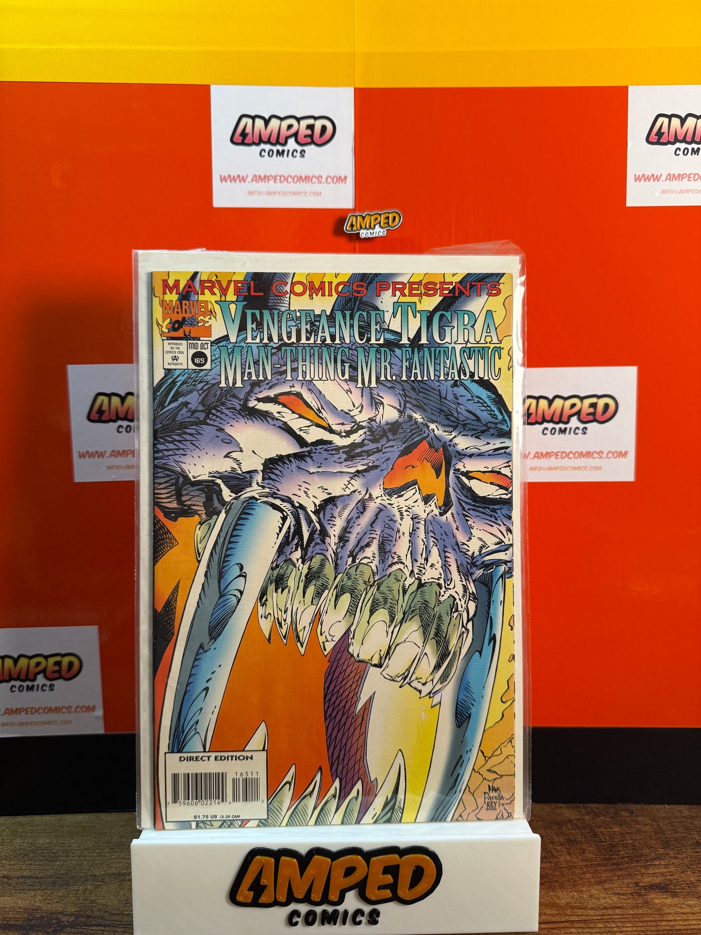 Marvel Comics Presents 165 Vengeance Tigra Man-Thing Mr. Fantastic