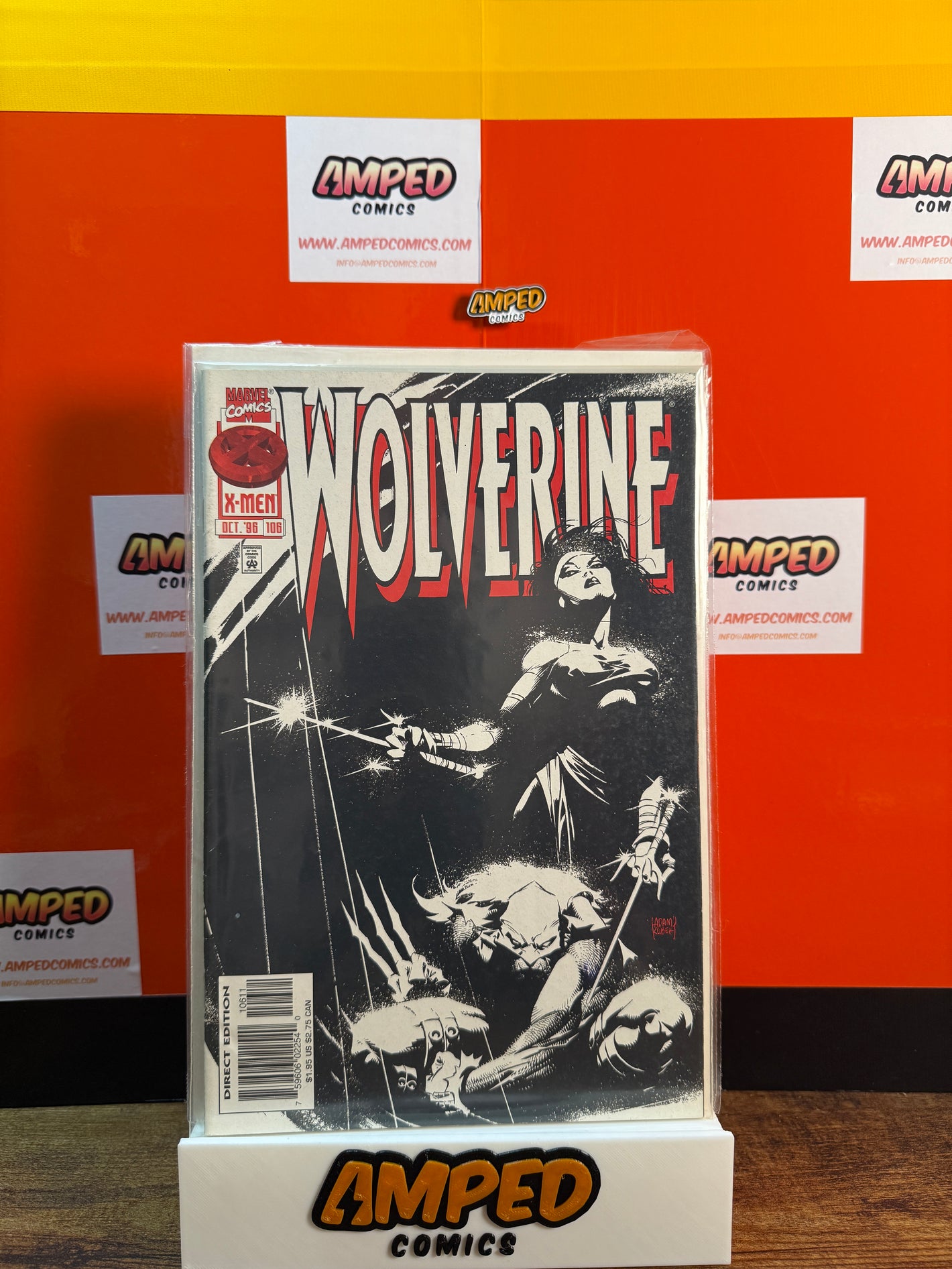 Wolverine 106 Marvel Comics Oct 1996 Direct Edition