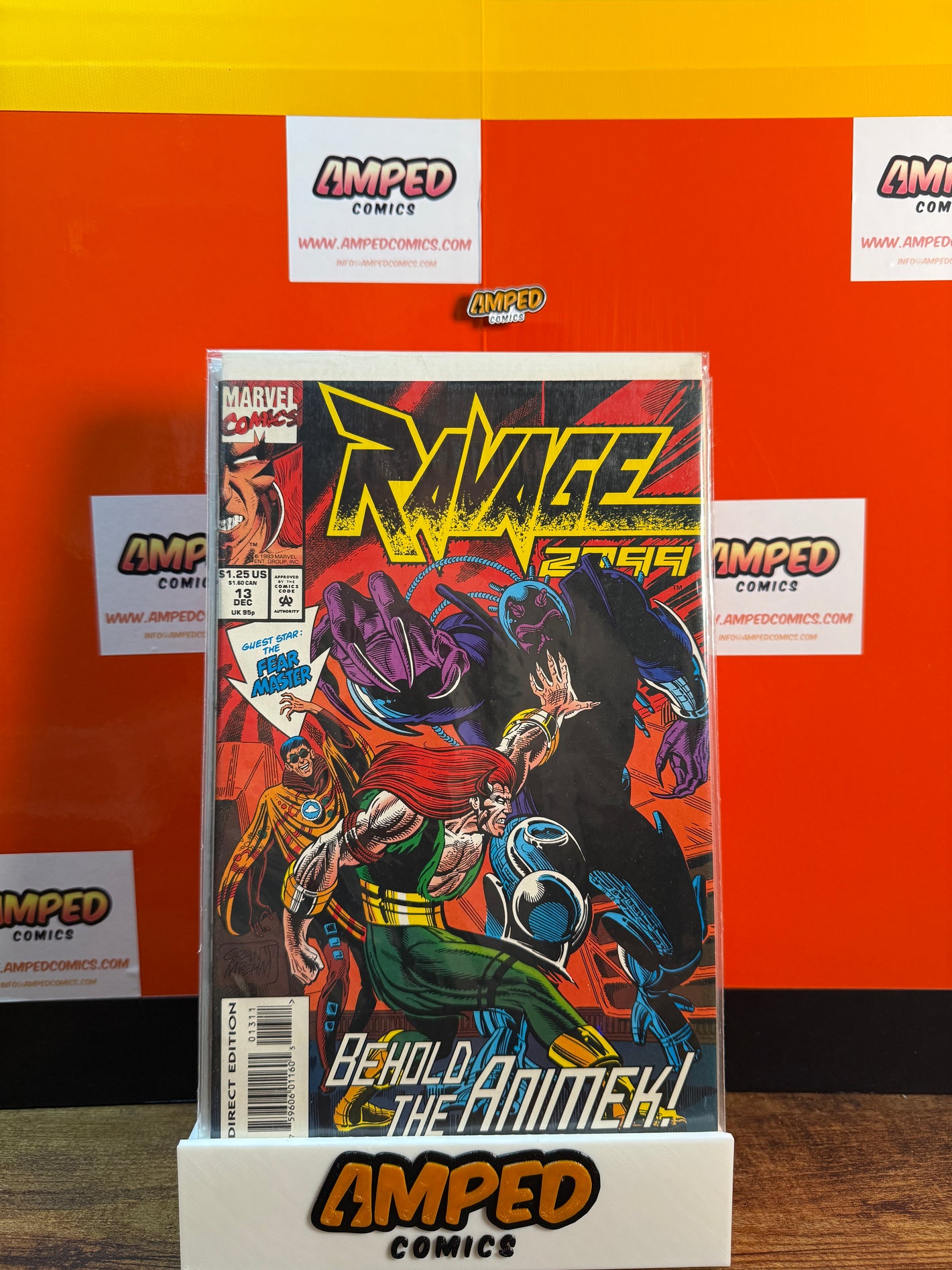 Ravage 2099 13 Marvel Comics 1993 Guest-Starring Fearmaster