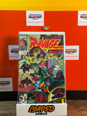 Ravage 2099 4 Marvel Comics June 1993 Dragon Claw Appearance