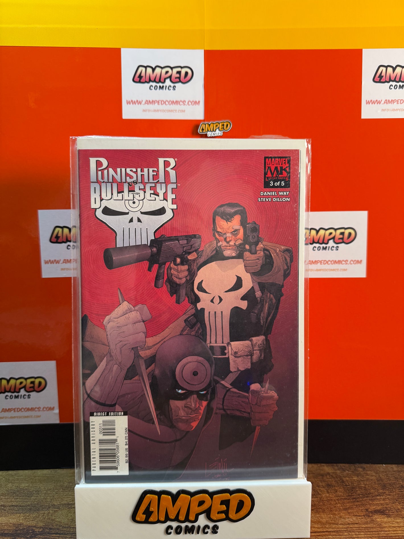 Punisher vs Bullseye 3 (of 5) Marvel MAX 2006 Daniel Way Steve Dillon
