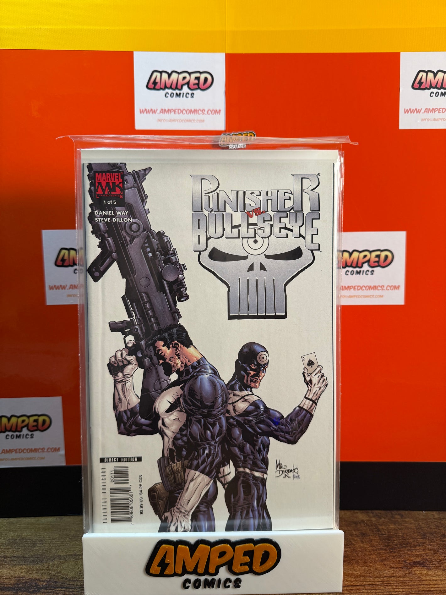 Punisher vs Bullseye 1 (2005) Marvel MAX Series by Daniel Way