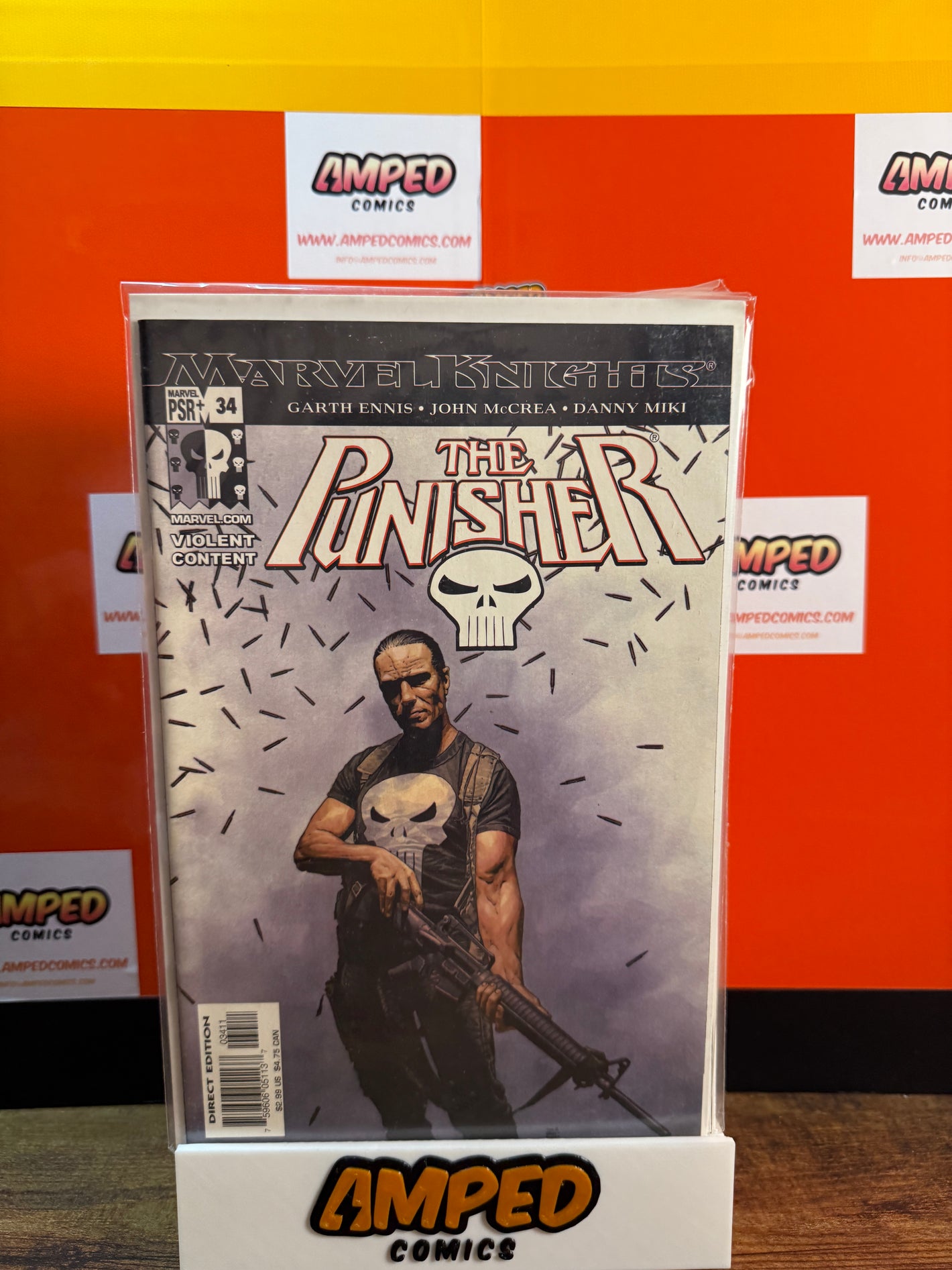 The Punisher 34 Marvel Knights Garth Ennis John McCrea 2003