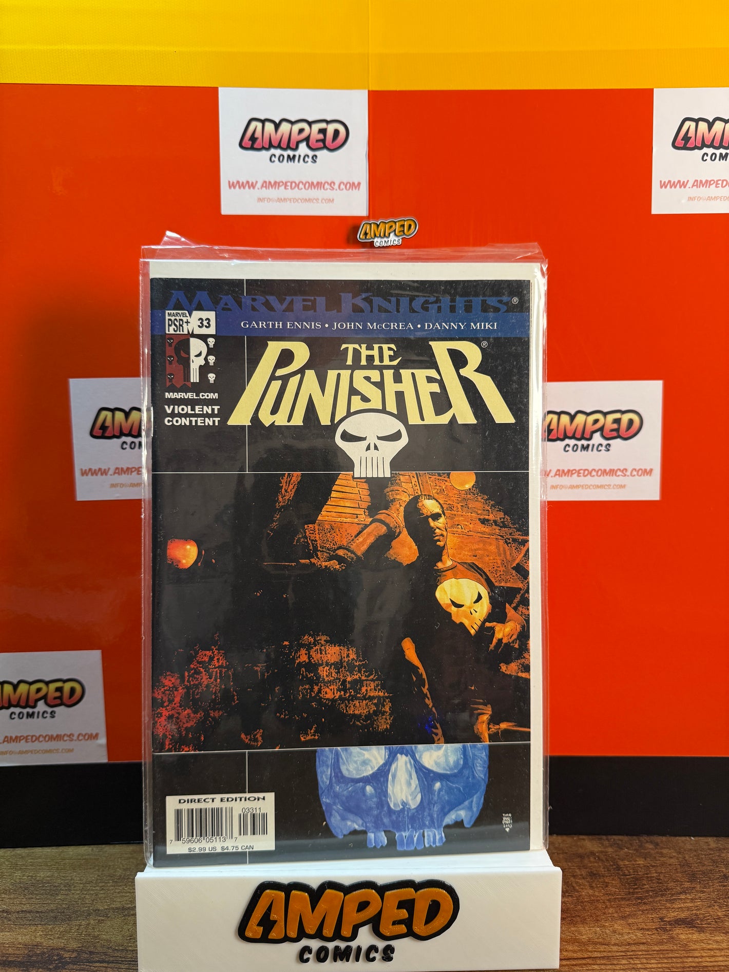The Punisher 33 Marvel Knights Garth Ennis 2003