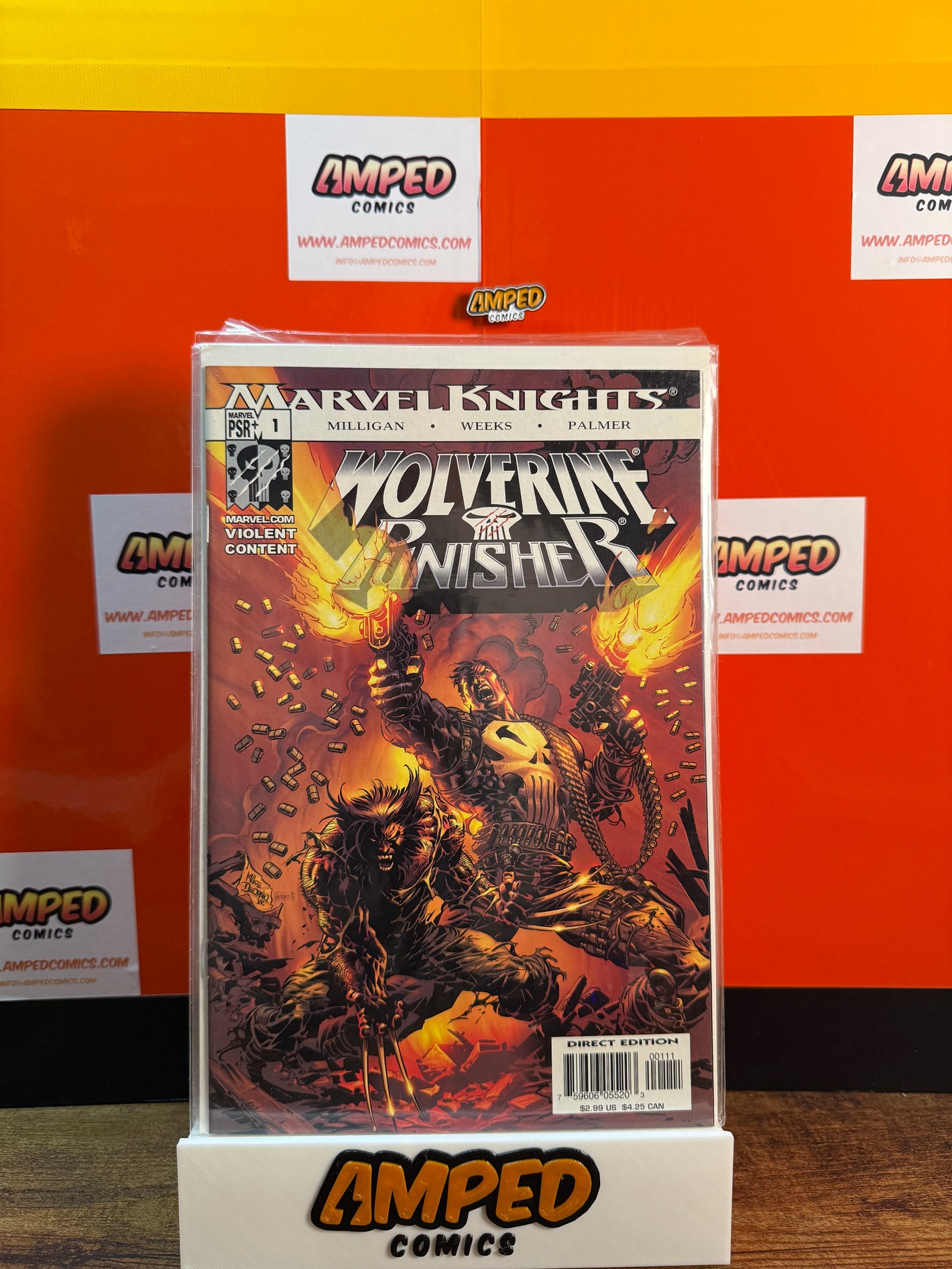 Wolverine/Punisher 1 Marvel Knights 2004 Direct Edition