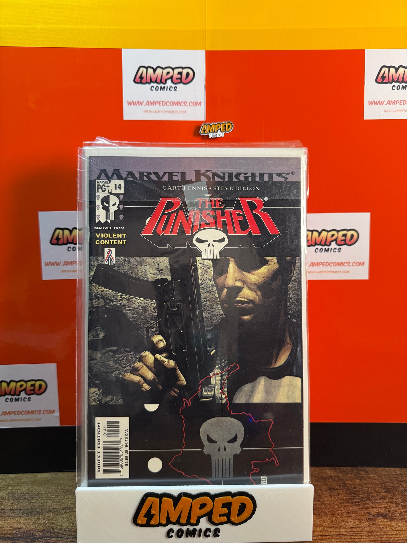 The Punisher 14 Marvel Knights Garth Ennis Steve Dillon 2002