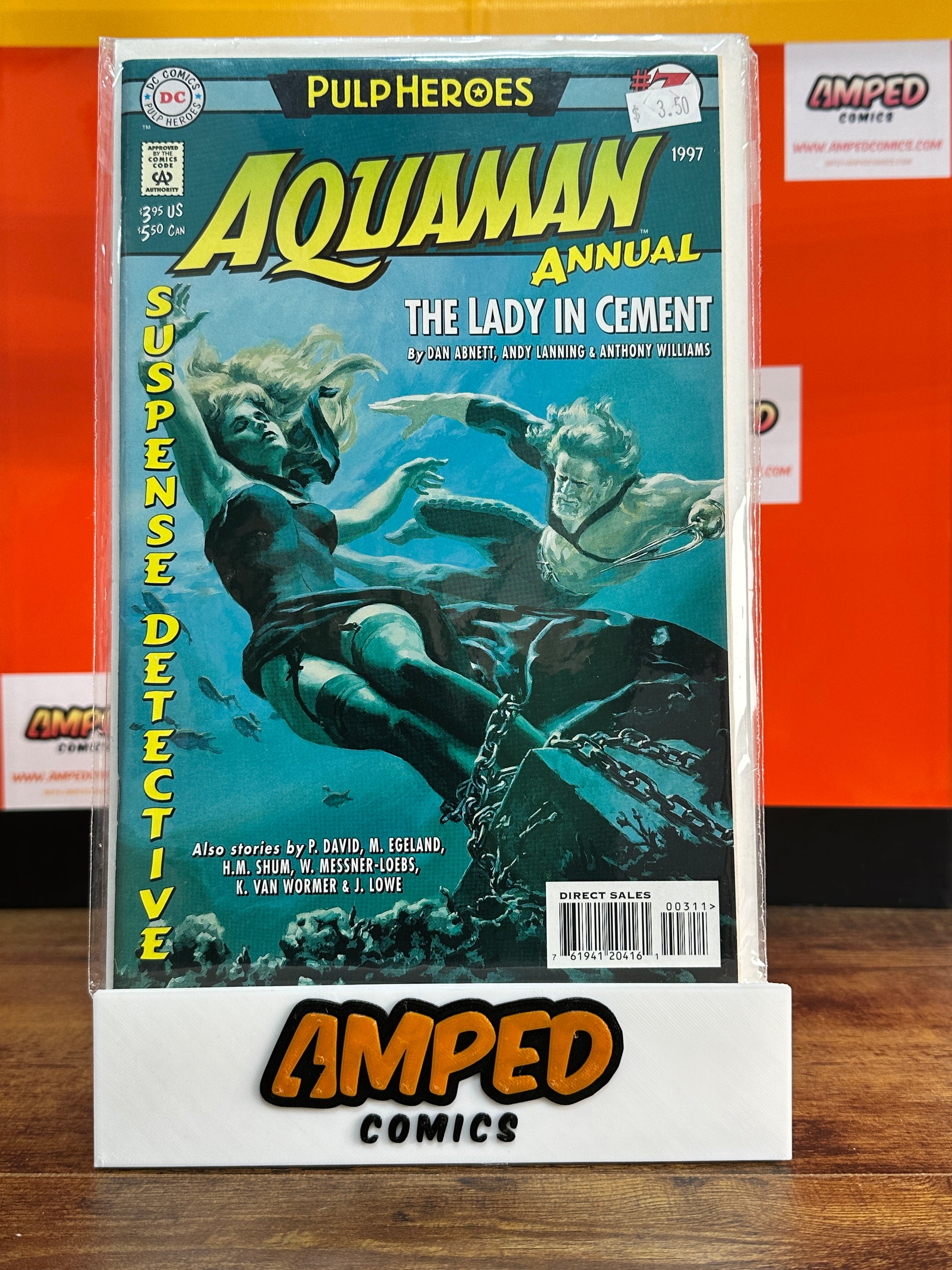 Aquaman Annual 7 (1997) DC Comics - Pulp Heroes The Lady in Cement