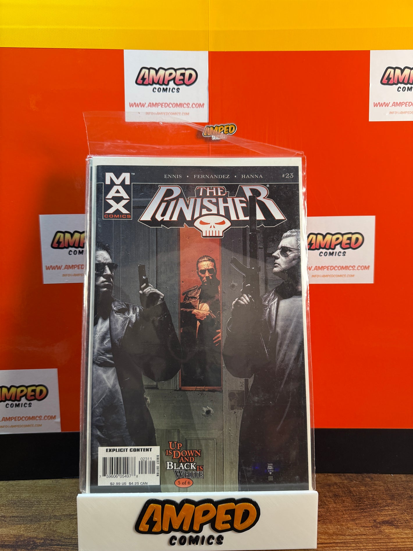 The Punisher 23 MAX Comics Garth Ennis Marvel 2005
