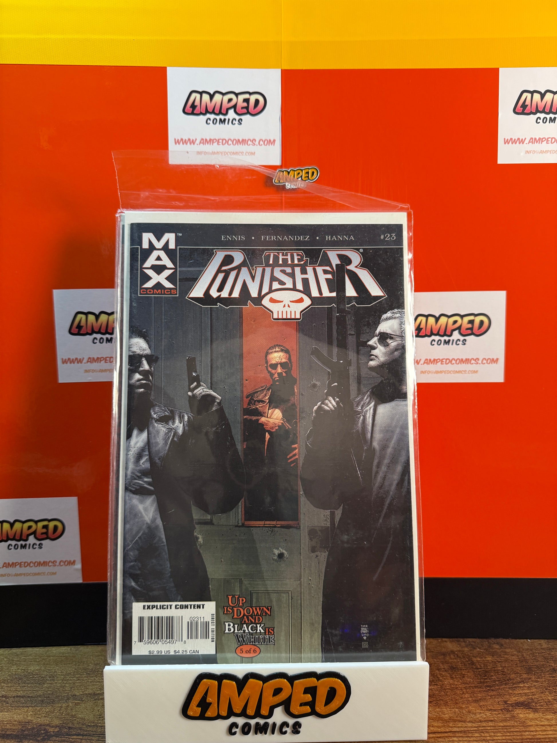 The Punisher 23 MAX Comics Garth Ennis Marvel 2005