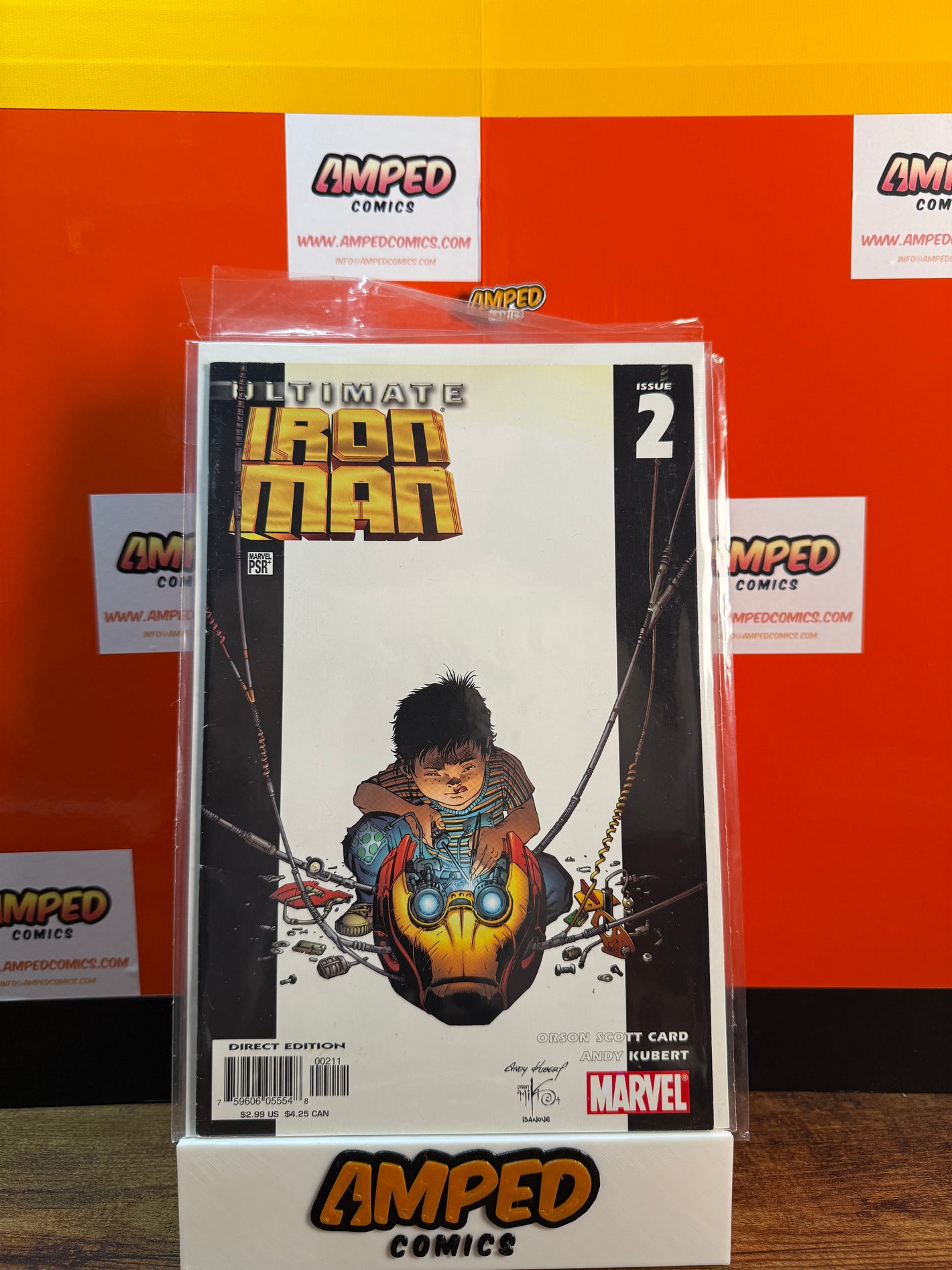 Ultimate Iron Man 2 Marvel Comics 2005 Orson Scott Card Andy Kubert