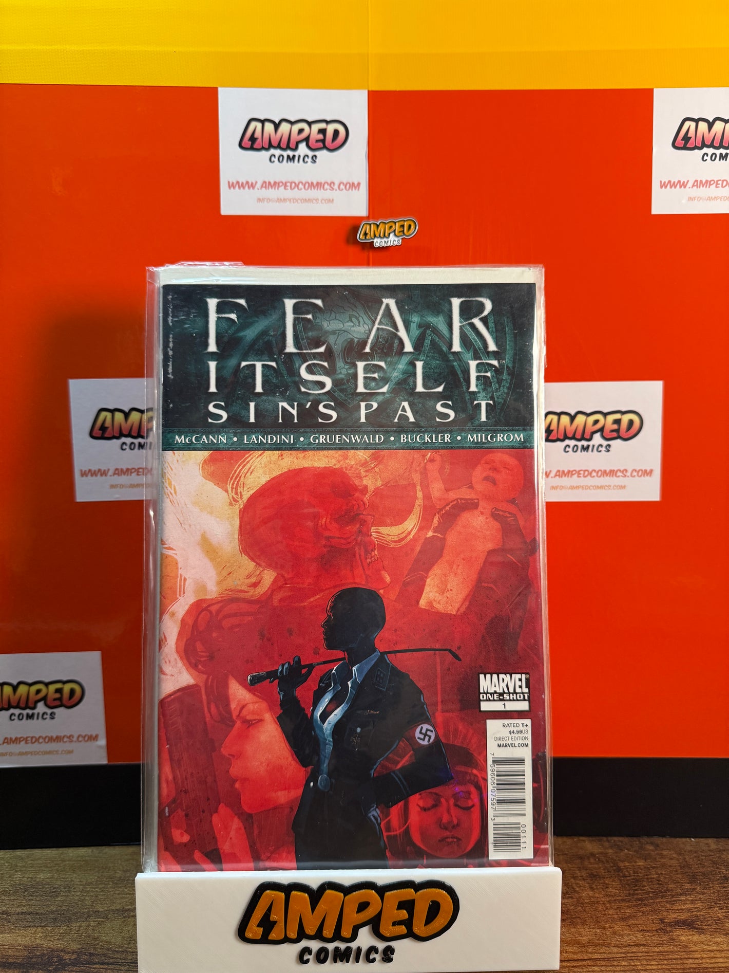 Fear Itself Sins Past 1 Marvel One-Shot MID GRADE COVER