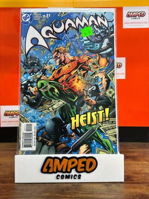 Aquaman 21 (Dec 2004) DC Comics - Pfeifer Gleason - Heist Cover