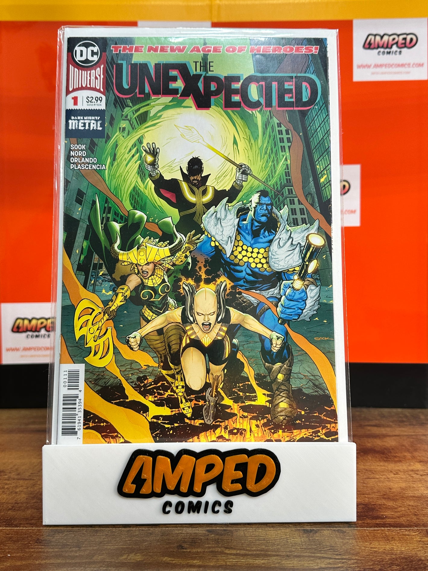 The Unexpected 1 DC Comics 2018 Dark Nights Metal Tie-In
