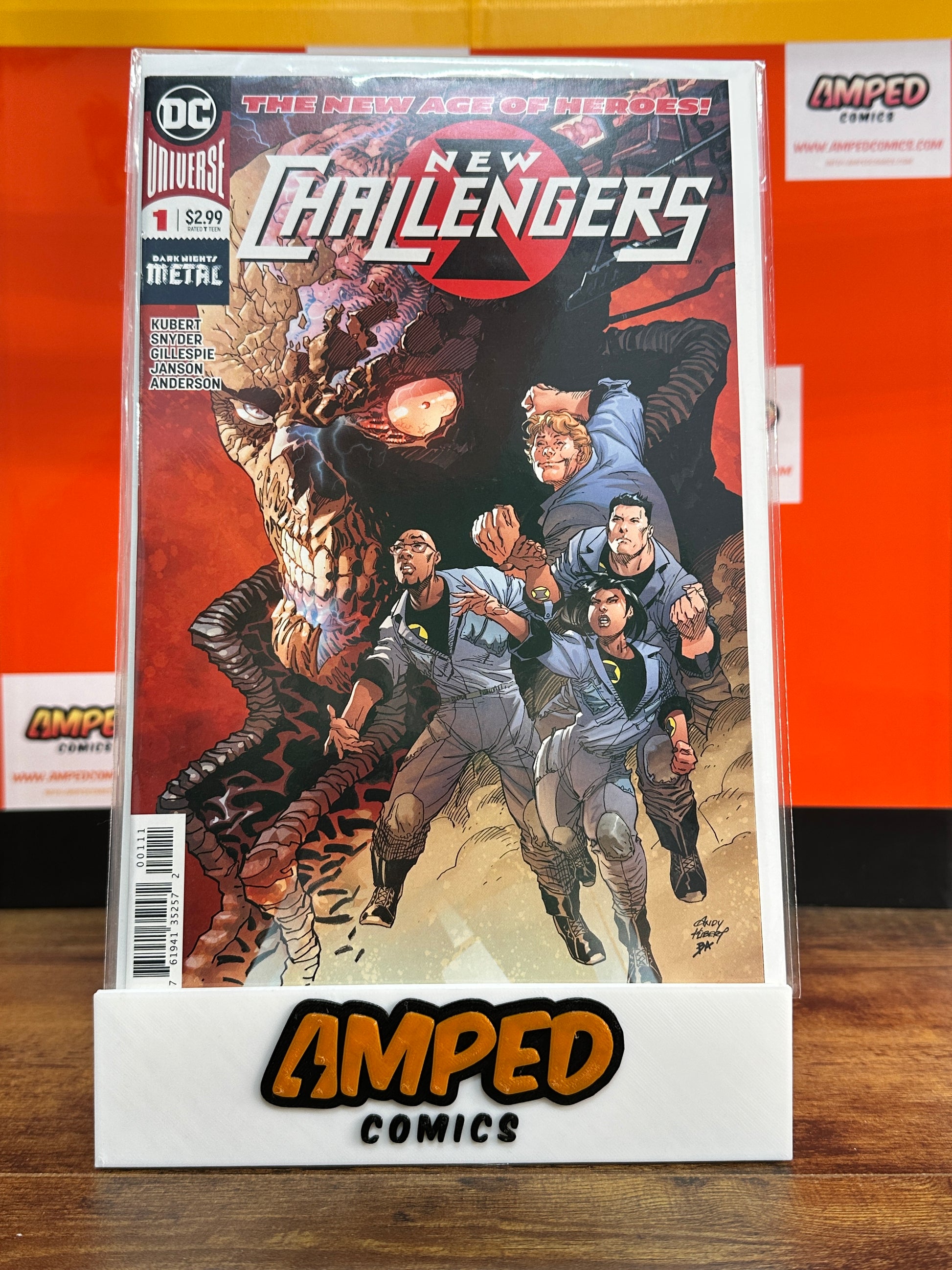 New Challengers 1 (2018) DC Universe Dark Nights Metal Tie-In