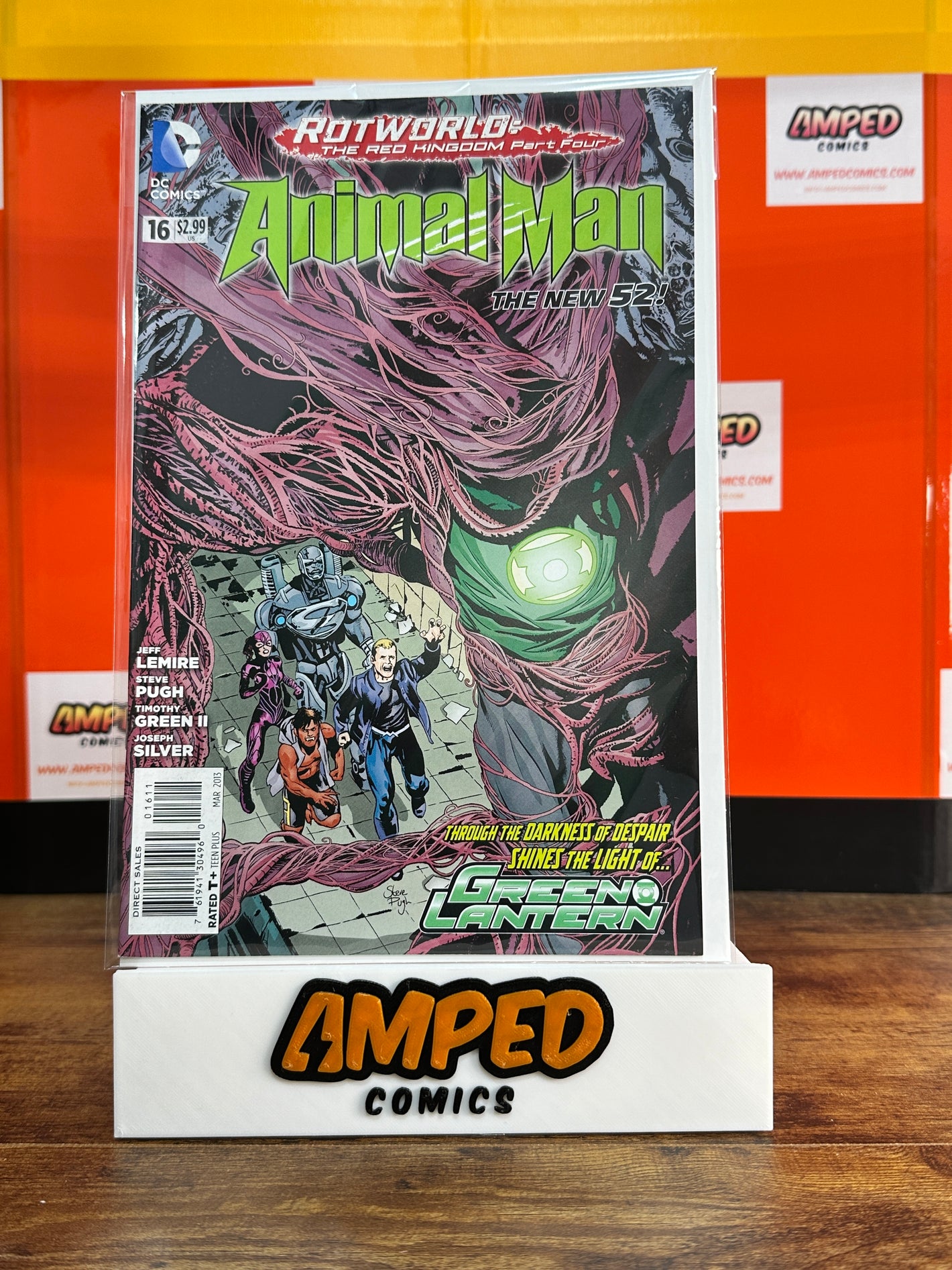 Animal Man 16 DC Comics The New 52 Rotworld Part Four